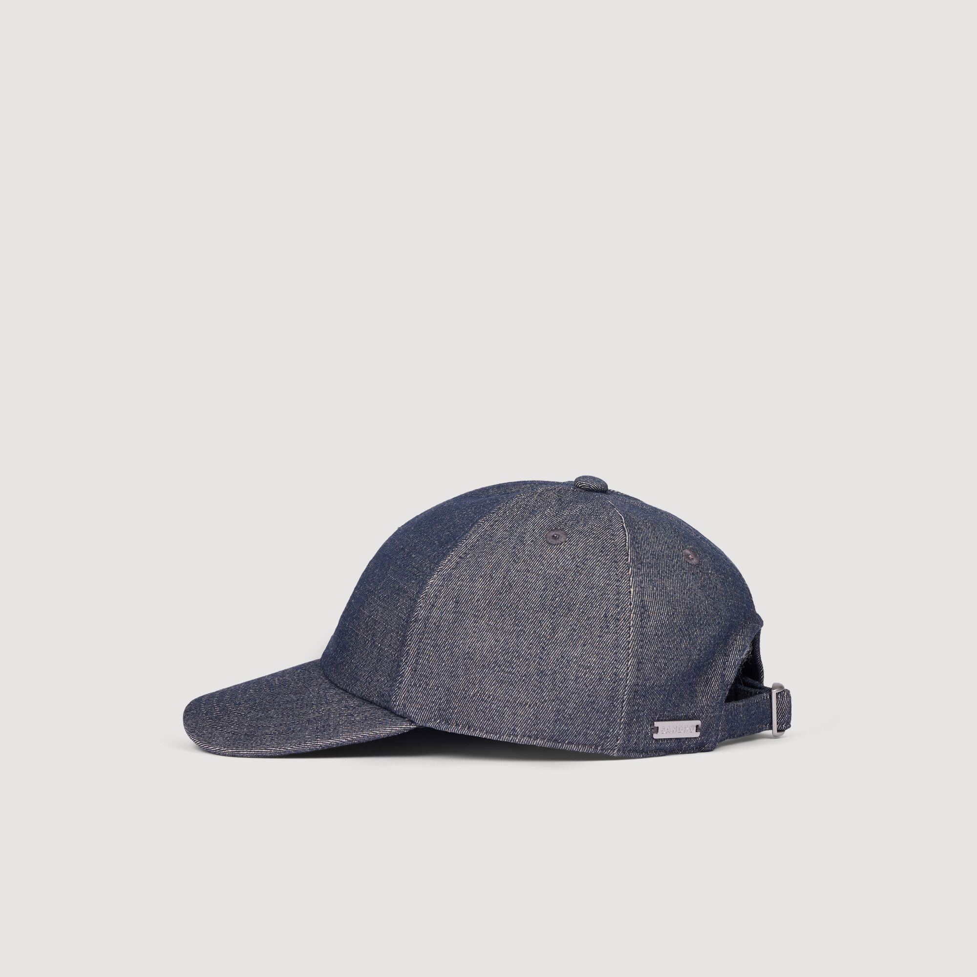 Denim Cap With Logo : Caps color Chambray