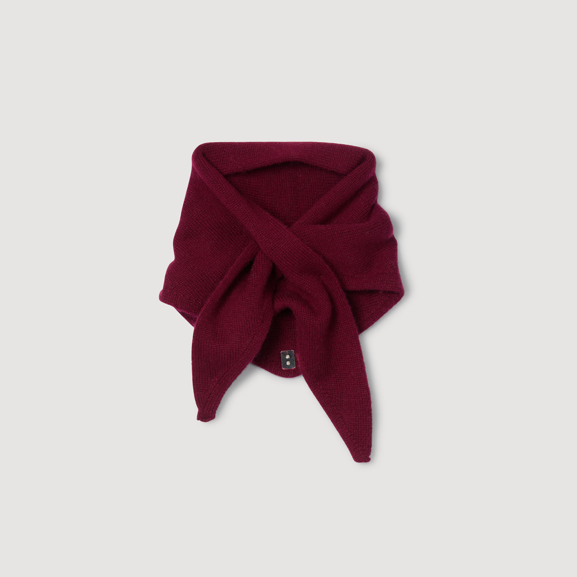 Wool And Cashmere Scarf : Scarves color Navy Blue