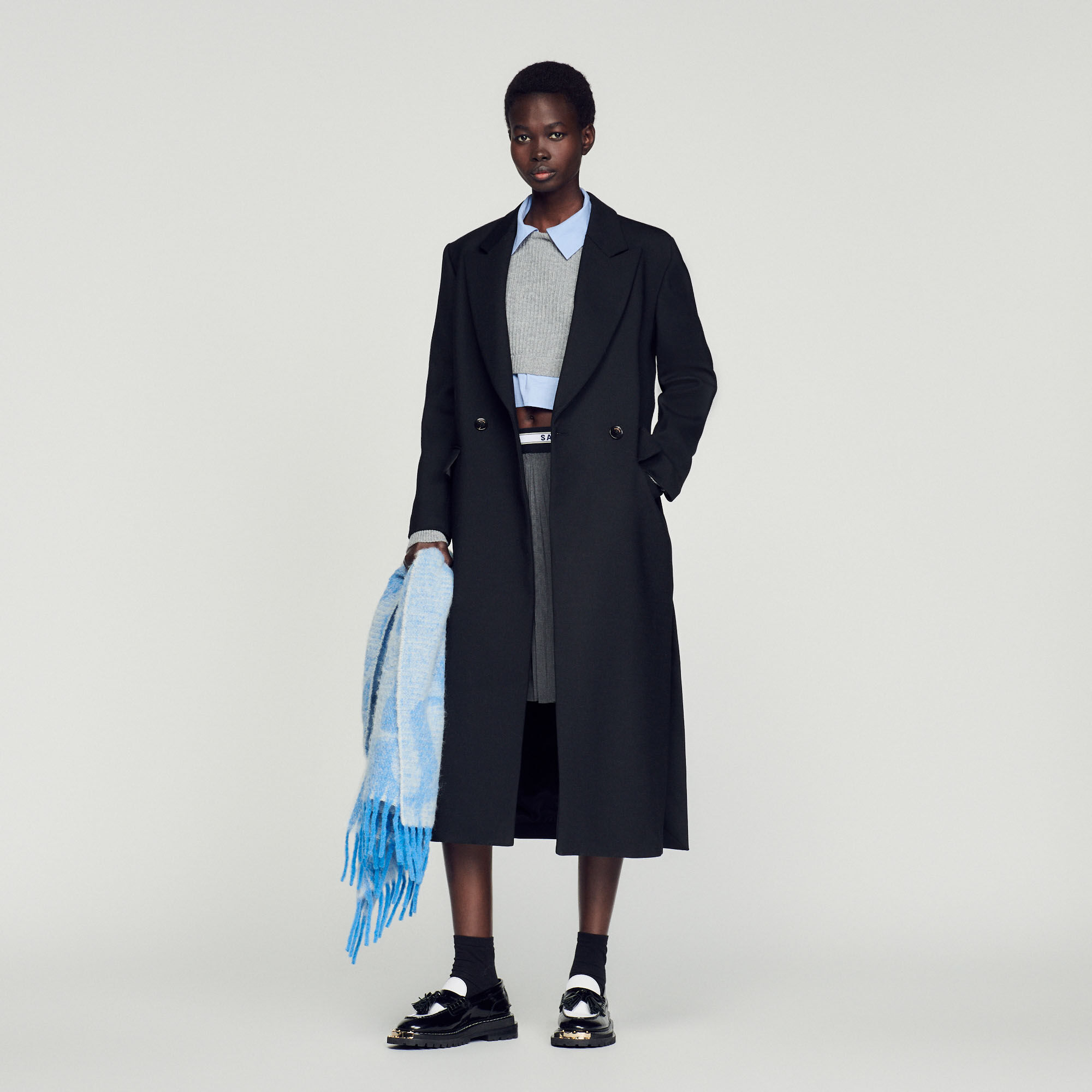 Sandro paris coat sale shop