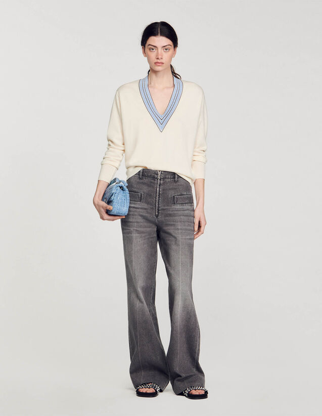 Wool And Cashmere Jumper : NEW IN color Ecru