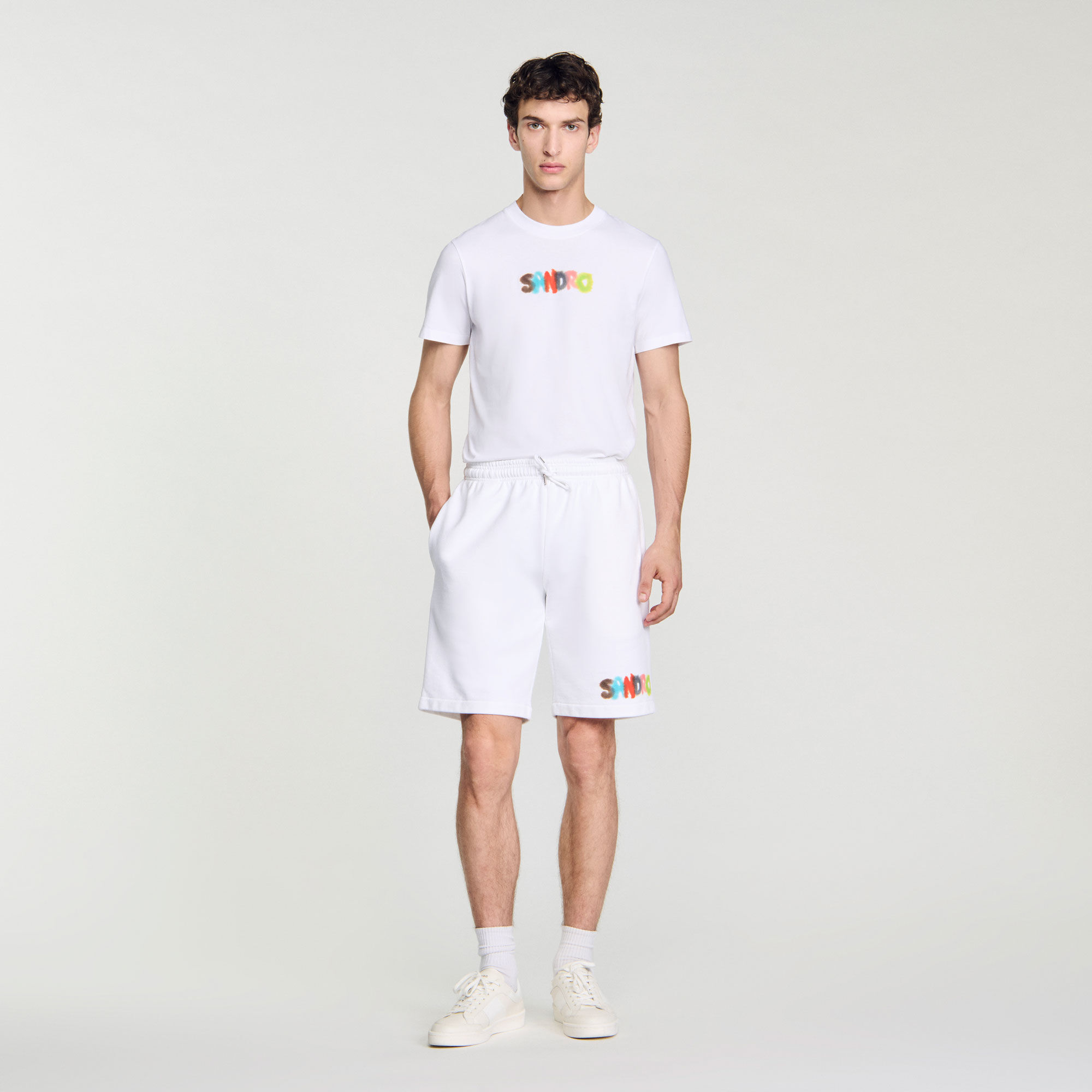 Wild Animals Shorts : Pants & Shorts color white