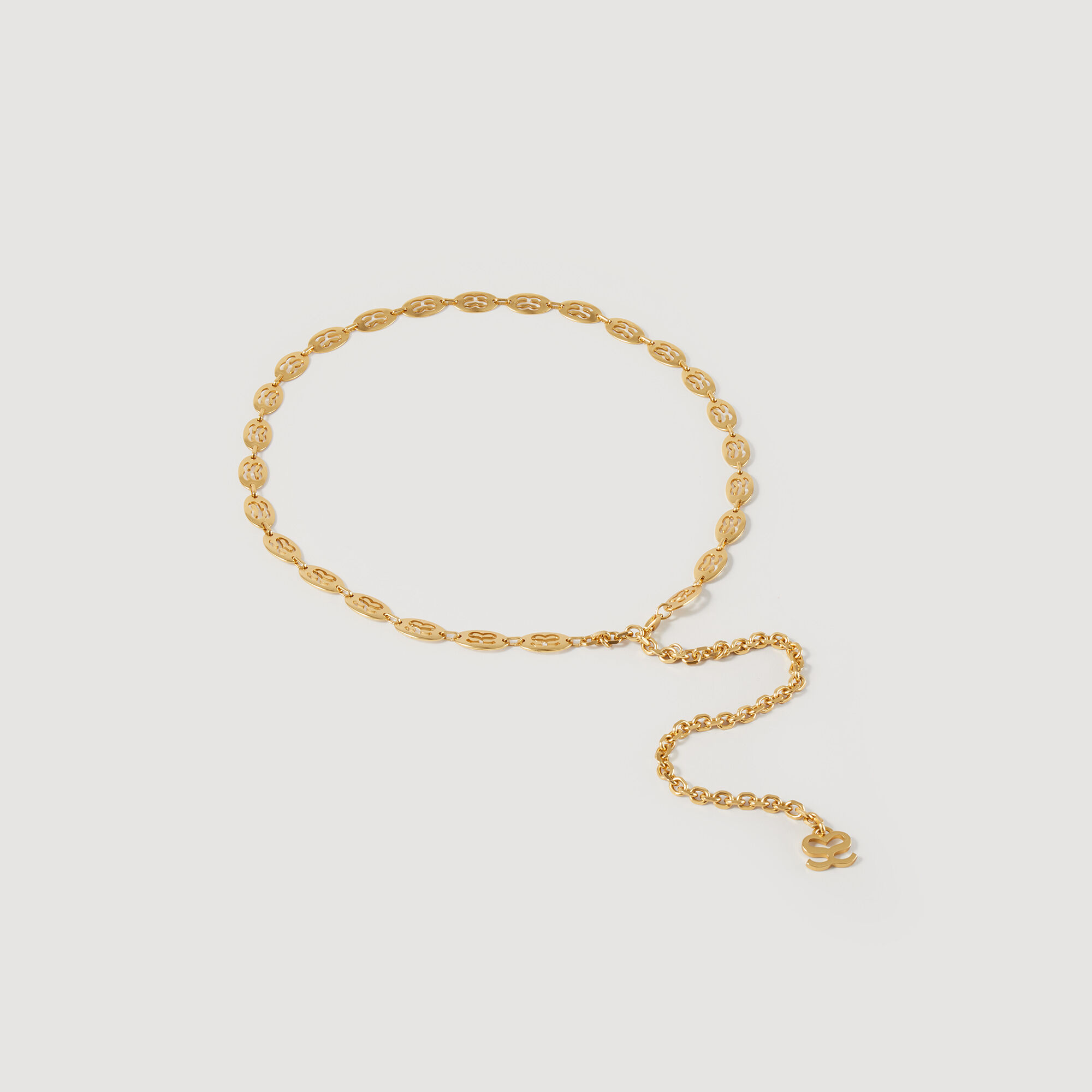 Jewelled Belt : Other Accessories&nbsp; color Brass Gold