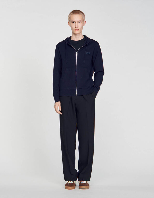 Sandro : Sweaters & Cardigans color Navy Blue