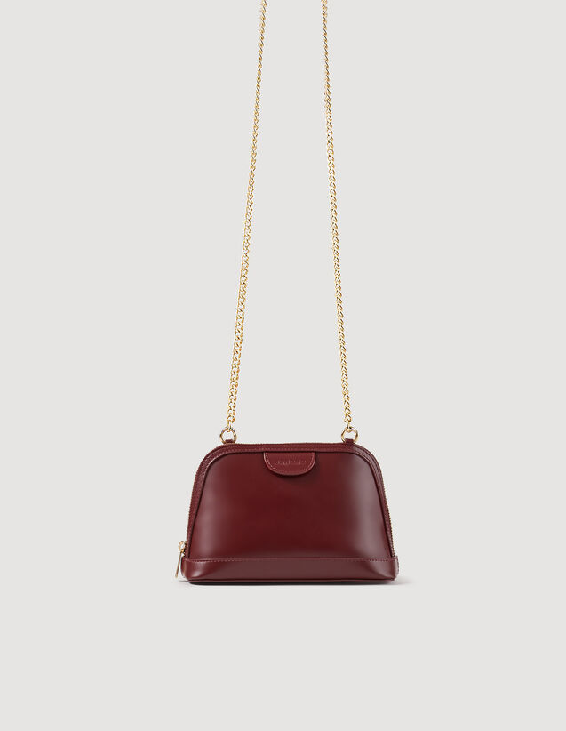 Smooth Leather Rittah Bag : null color Caramel