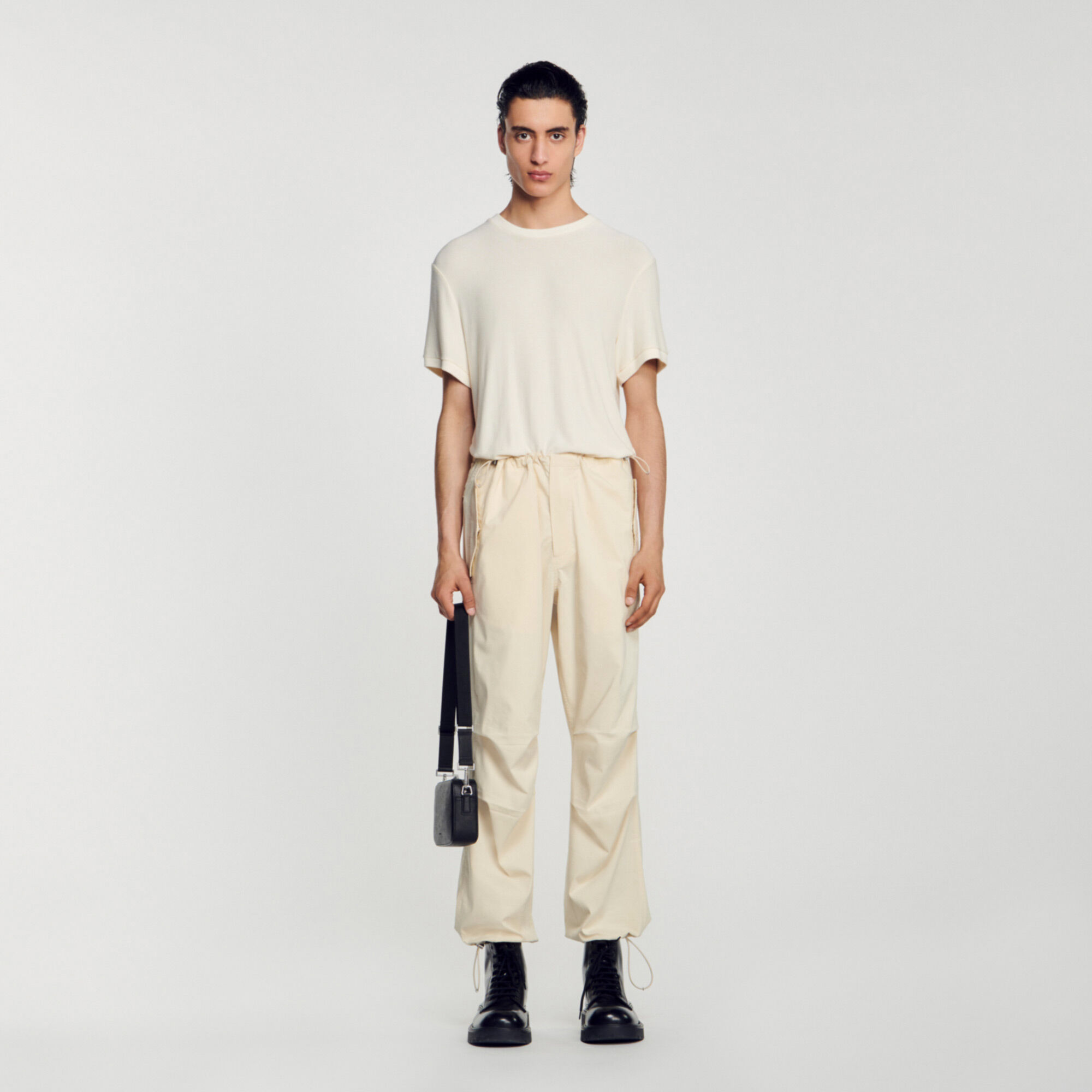 Round Neck T-Shirt : Tops & T-shirts color Ecru