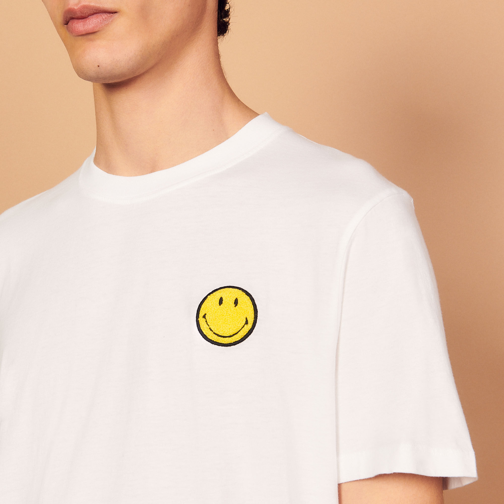 Smiley tee shirt clearance