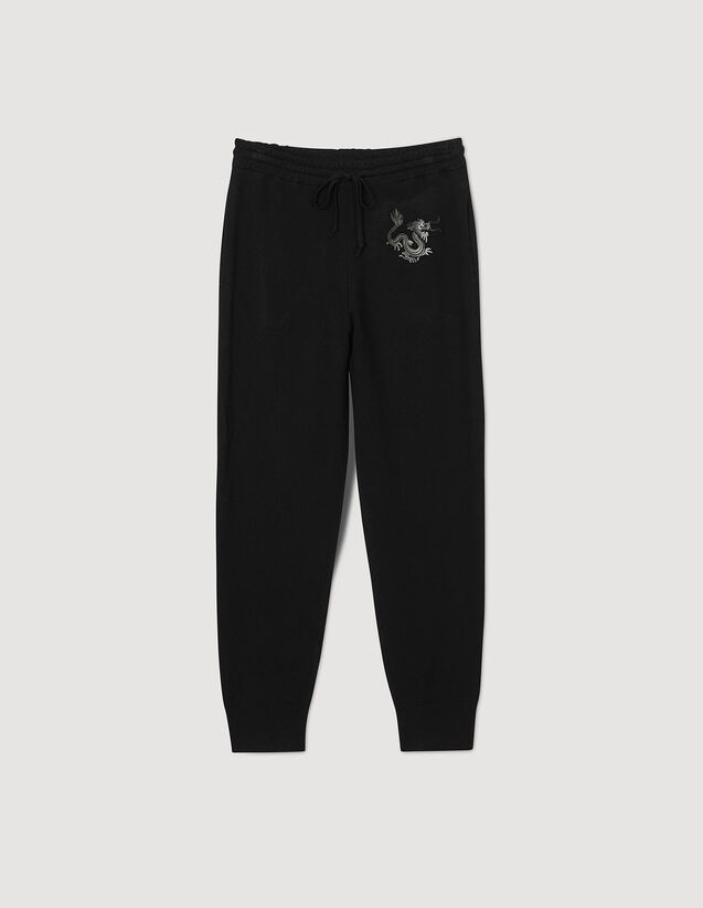 Dragon Jogging Bottoms : Pants & Shorts color Black