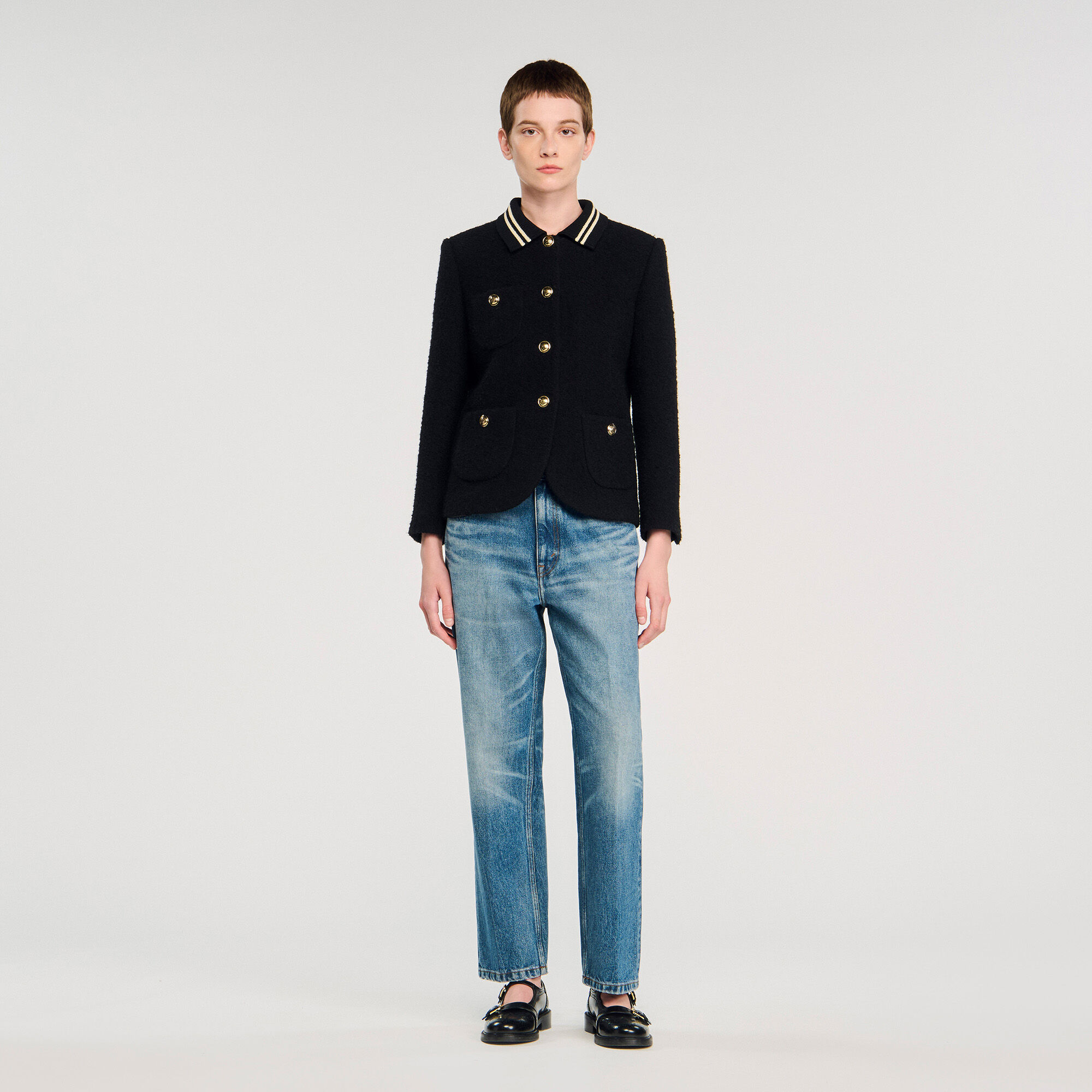 Tweed Jacket - Blazers & Jackets - Sandro-paris.com