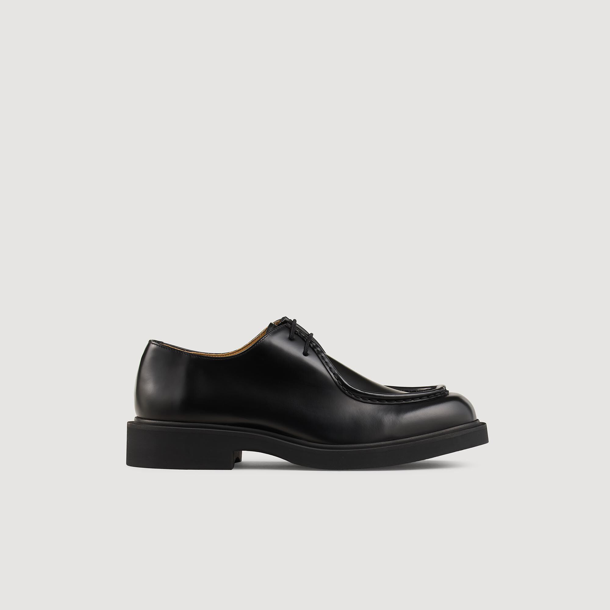 Patent Leather Derbies : Shoes color Black