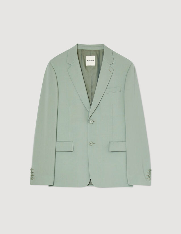 Wool Suit Jacket : Suits & Tuxedos color light green