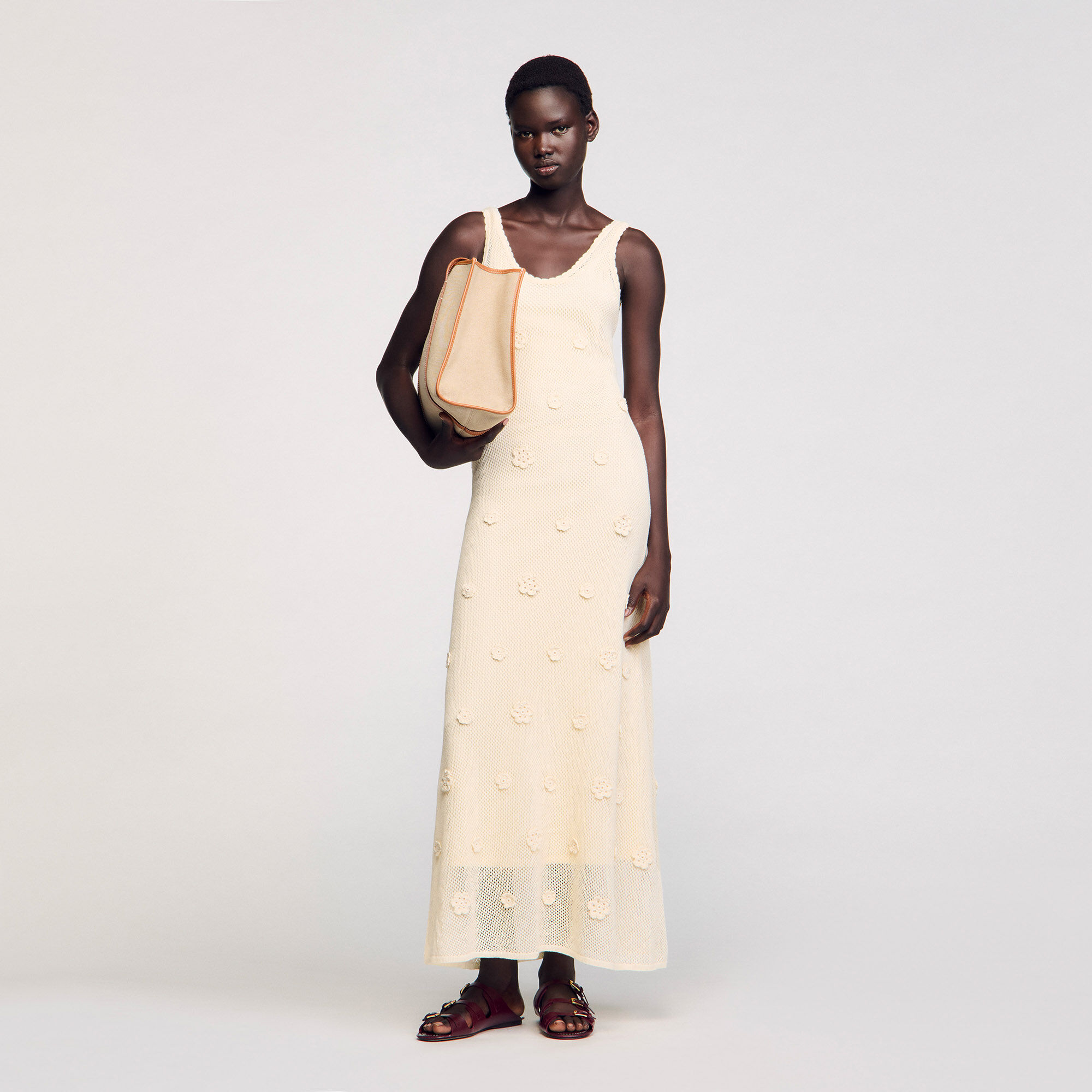 Knit Maxi Dress : null color 