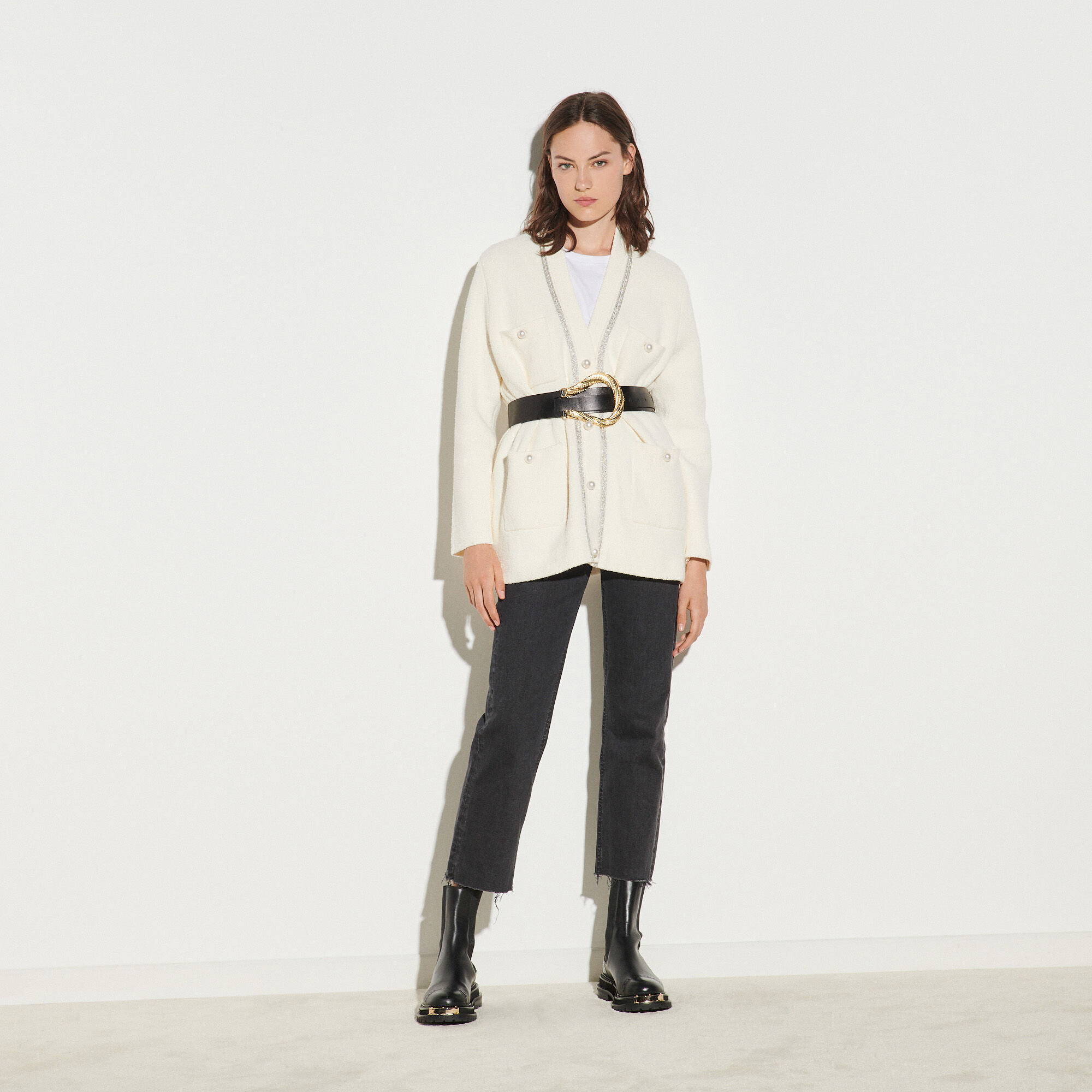 cardigan sandro paris