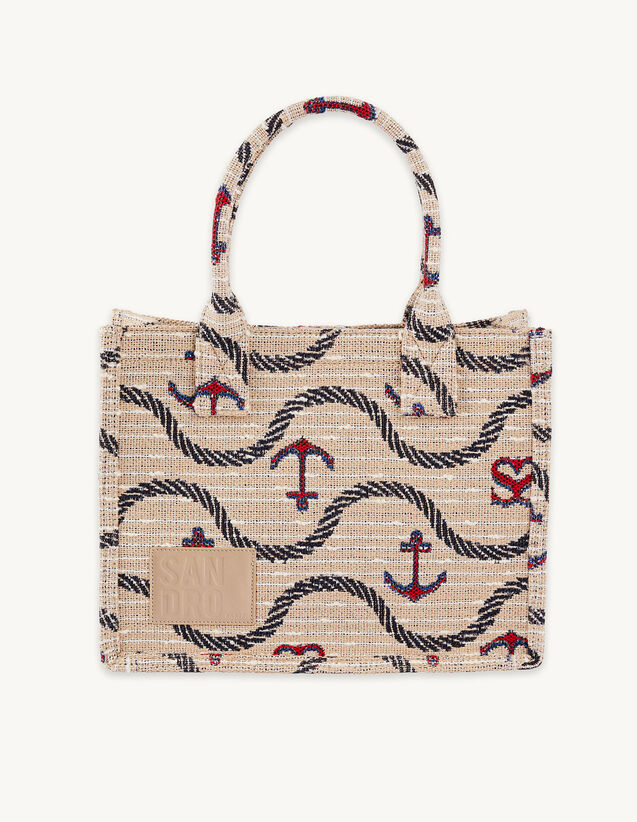 Jacquard Tote Bag : Others Bags color Red