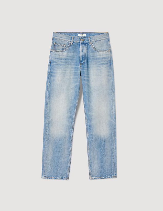 Faded Jeans : Jeans color Blue Vintage - Denim