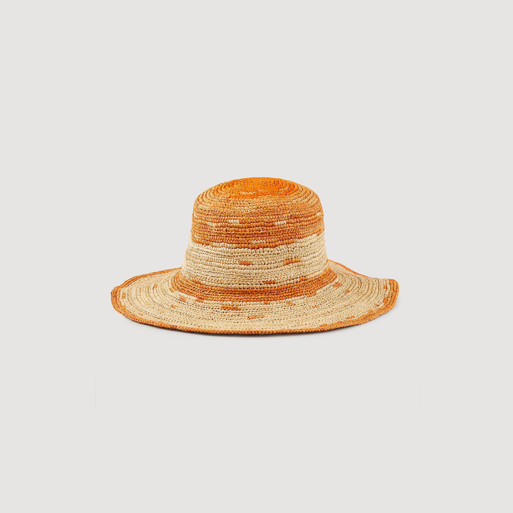 Raffia Hat : Other Accessories&nbsp; color Orange