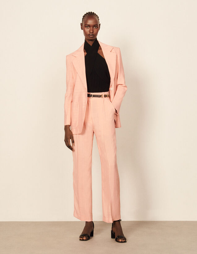 Tailored Jacket : Blazers & Jackets color Poudre Pink
