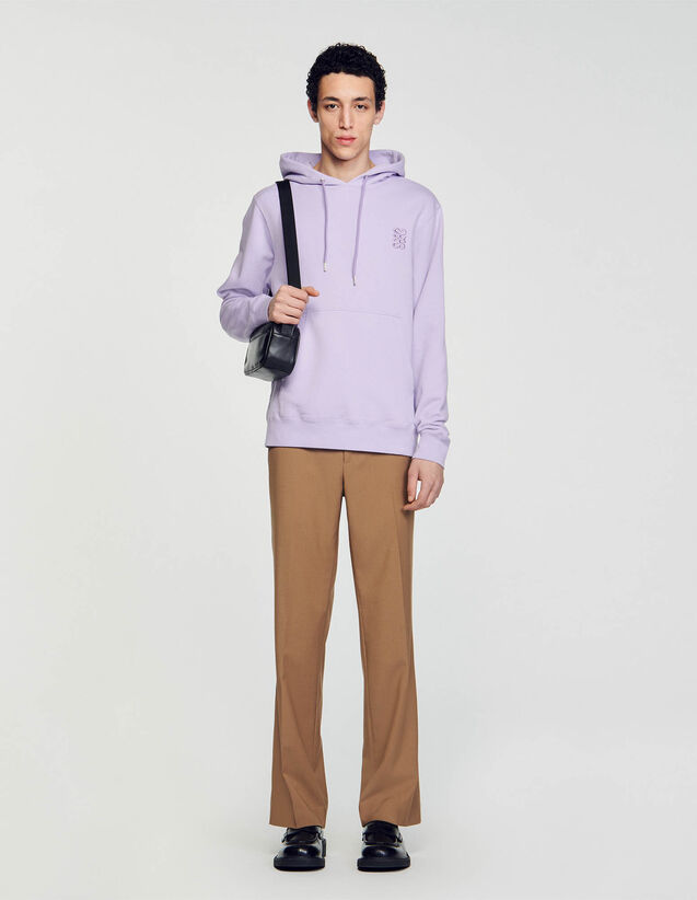 Hoodie : Sweatshirts color Lavender
