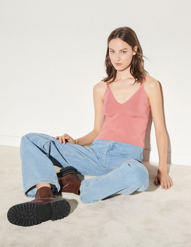 Knit Top With Straps View All