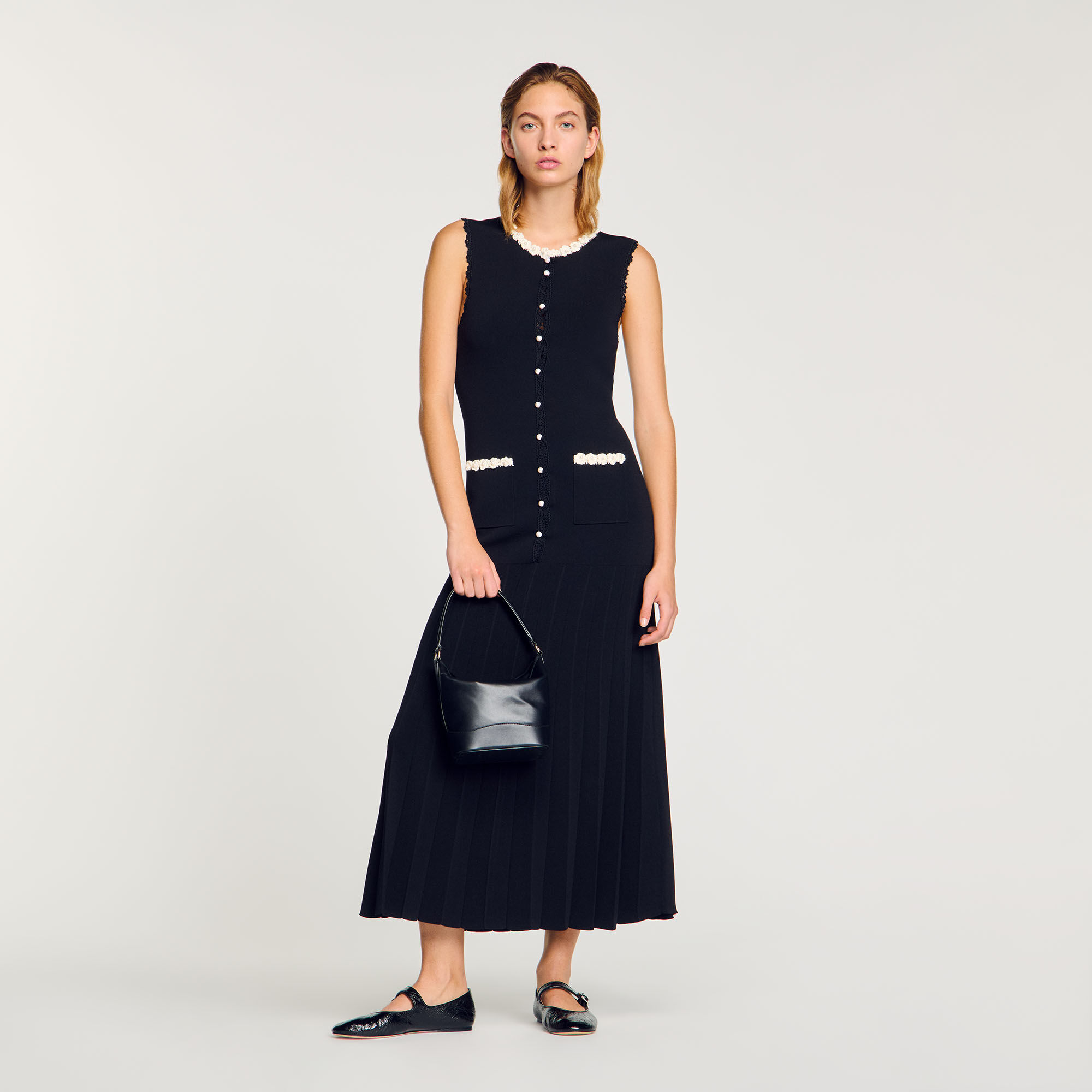 フランス発 Sandro セレカジ 春夏おすすめ ニット ロングドレス Dresses – Sandro New In Online – Hong Kong