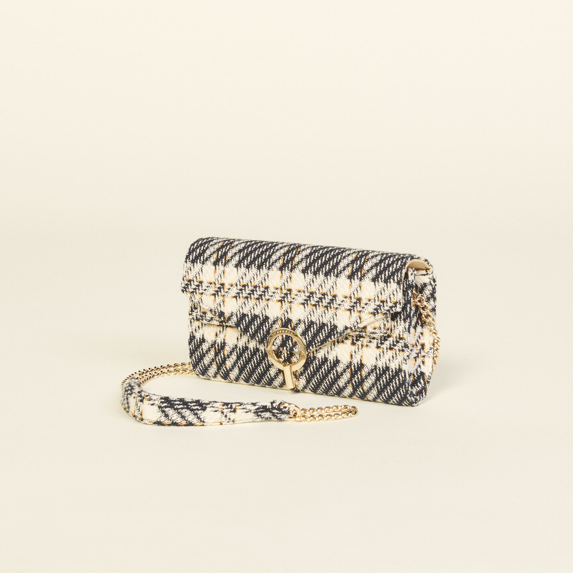 Tweed clutch bag clearance