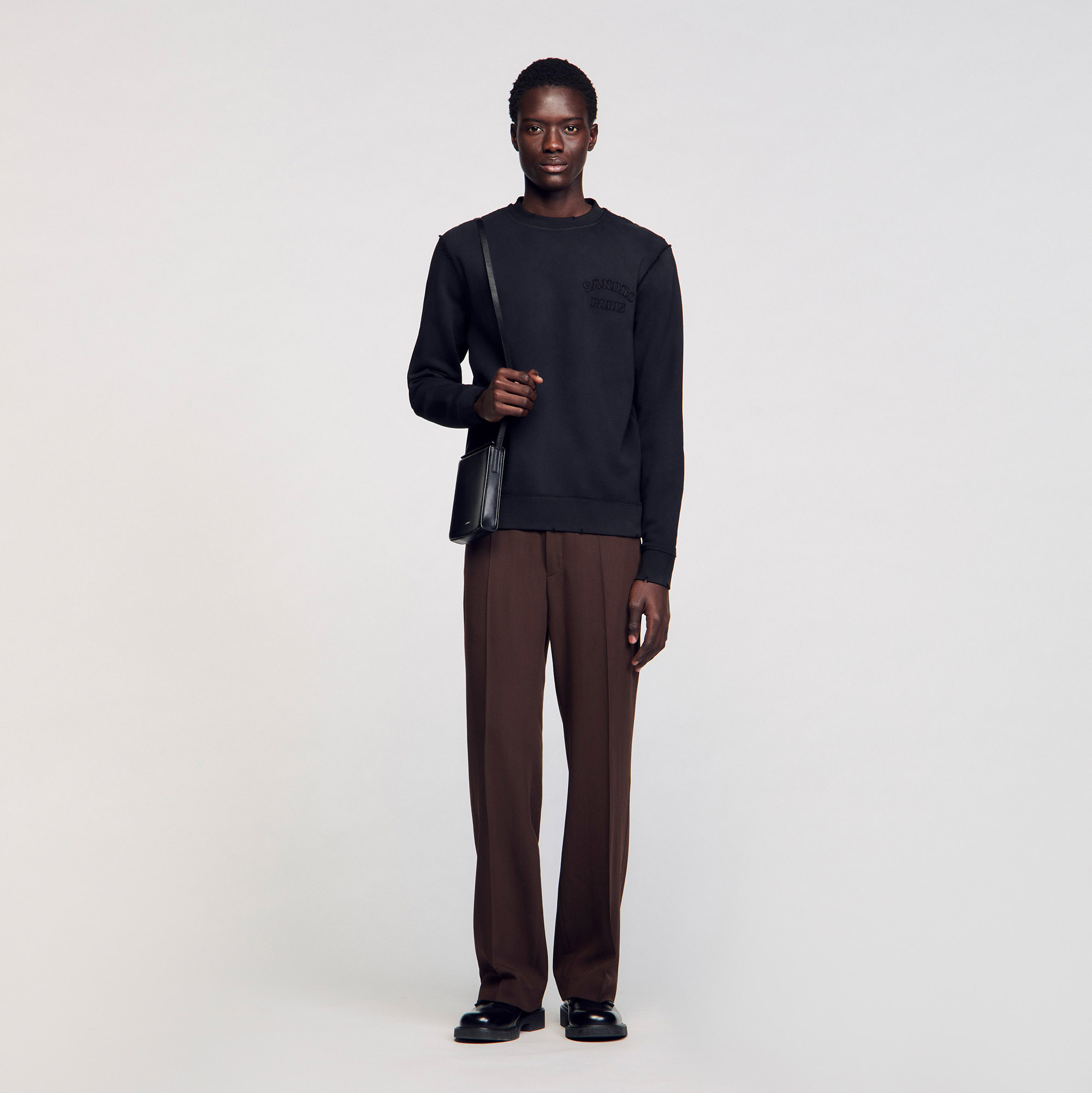 Patch Sweatshirt - Sweatshirts - Sandro-paris.com