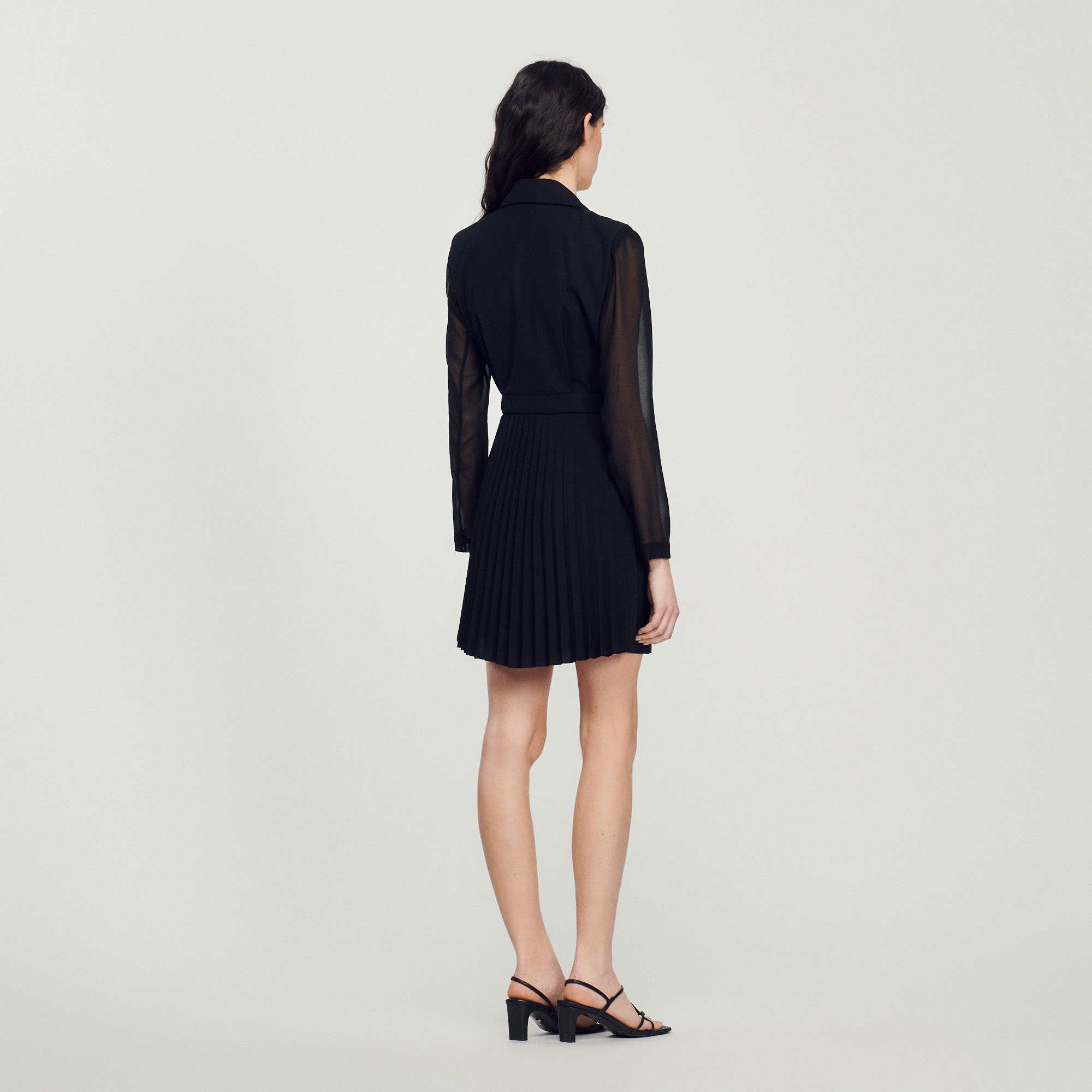 【新品】Saint Honore Long Dress ベージュ×ブラック Saint Honore Long Dress Beige／Beige Sサイズ