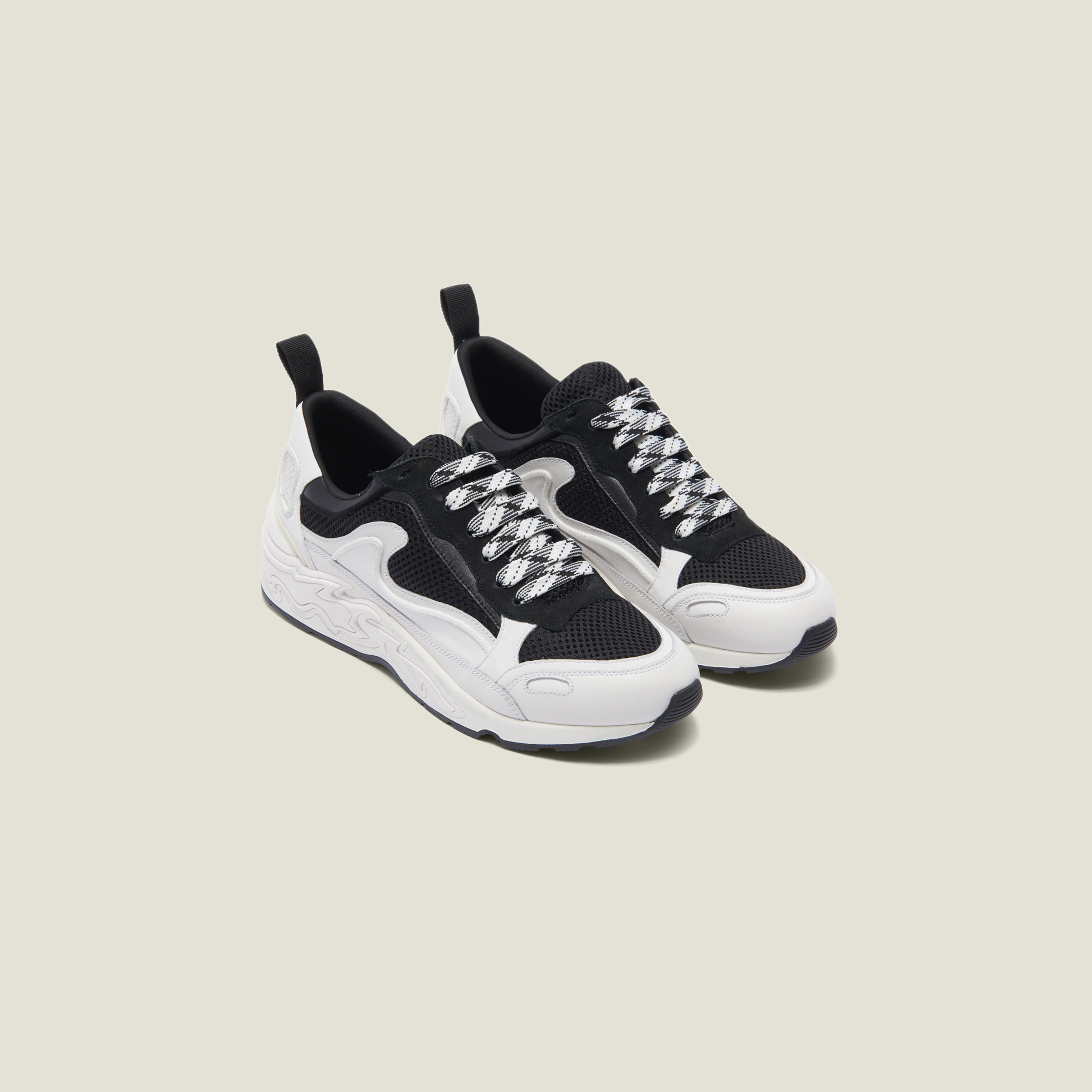 sandro flame trainers