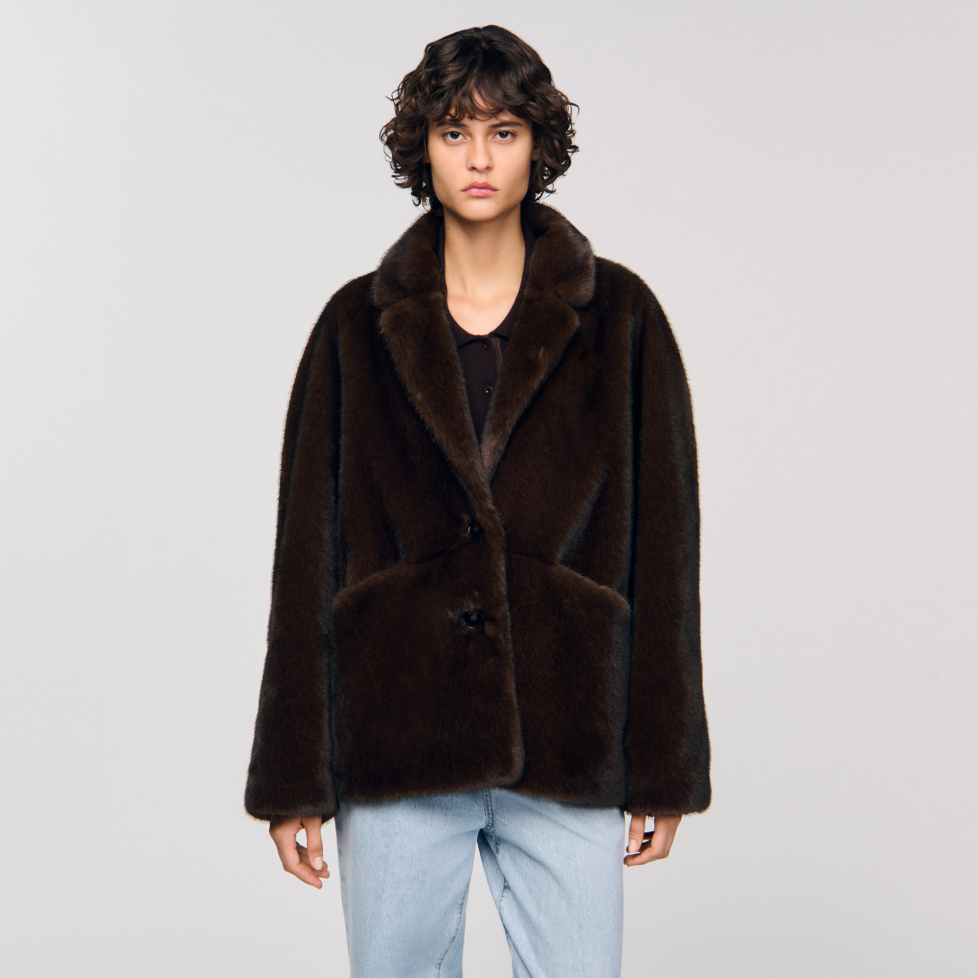 ☆ご予約品　 試着のみ 新品 ハウント FAUX FUR COAT ☆ご予約品 試着のみ 新品 ハウント FAUX FUR COAT