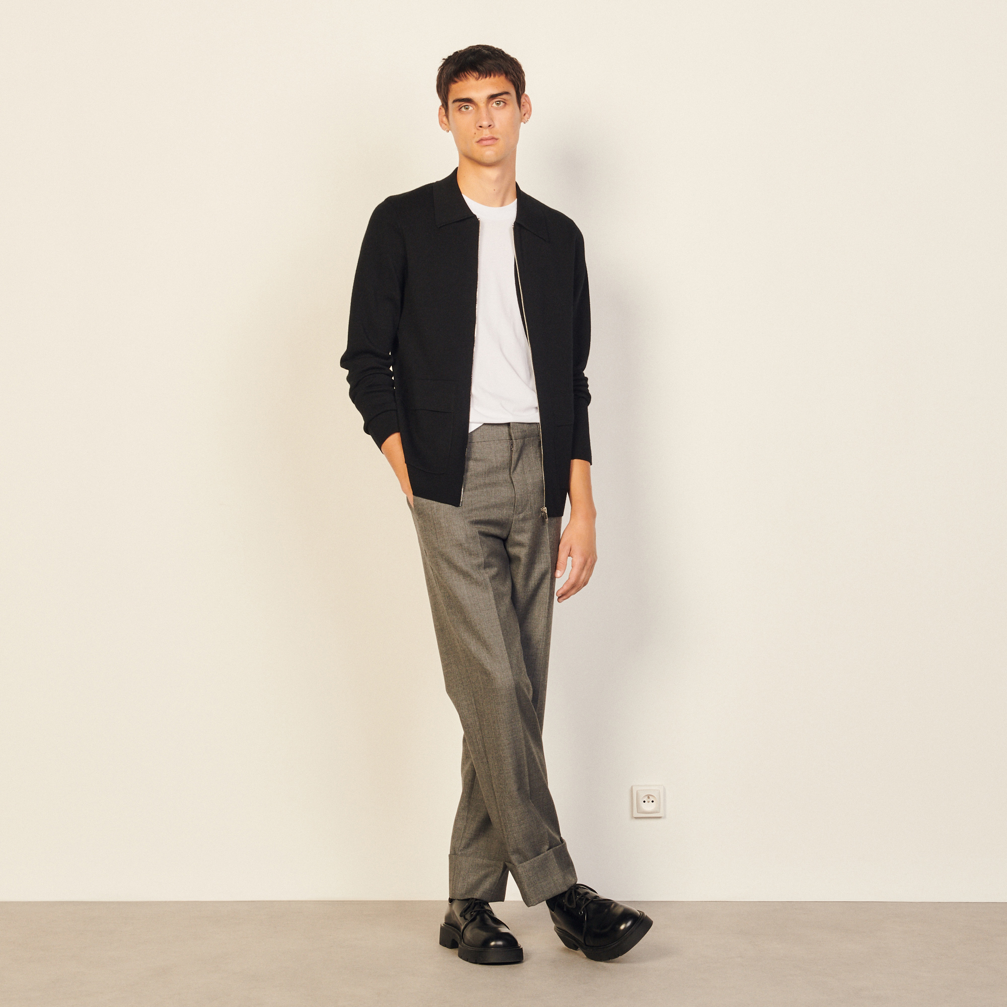 office cardigan mens