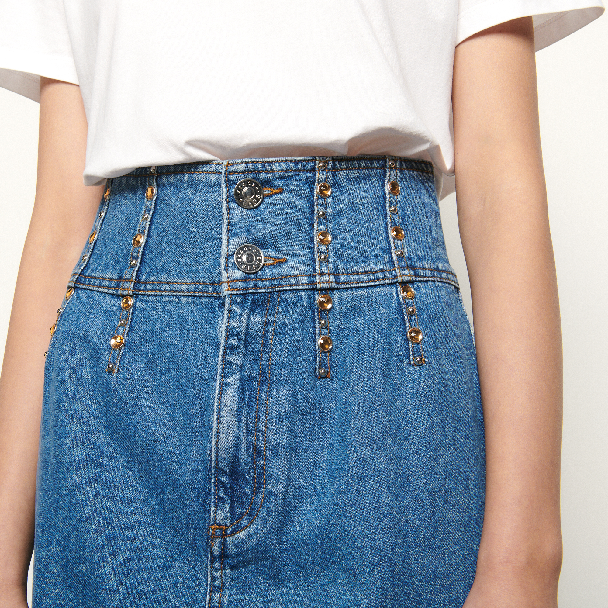 denim skirt