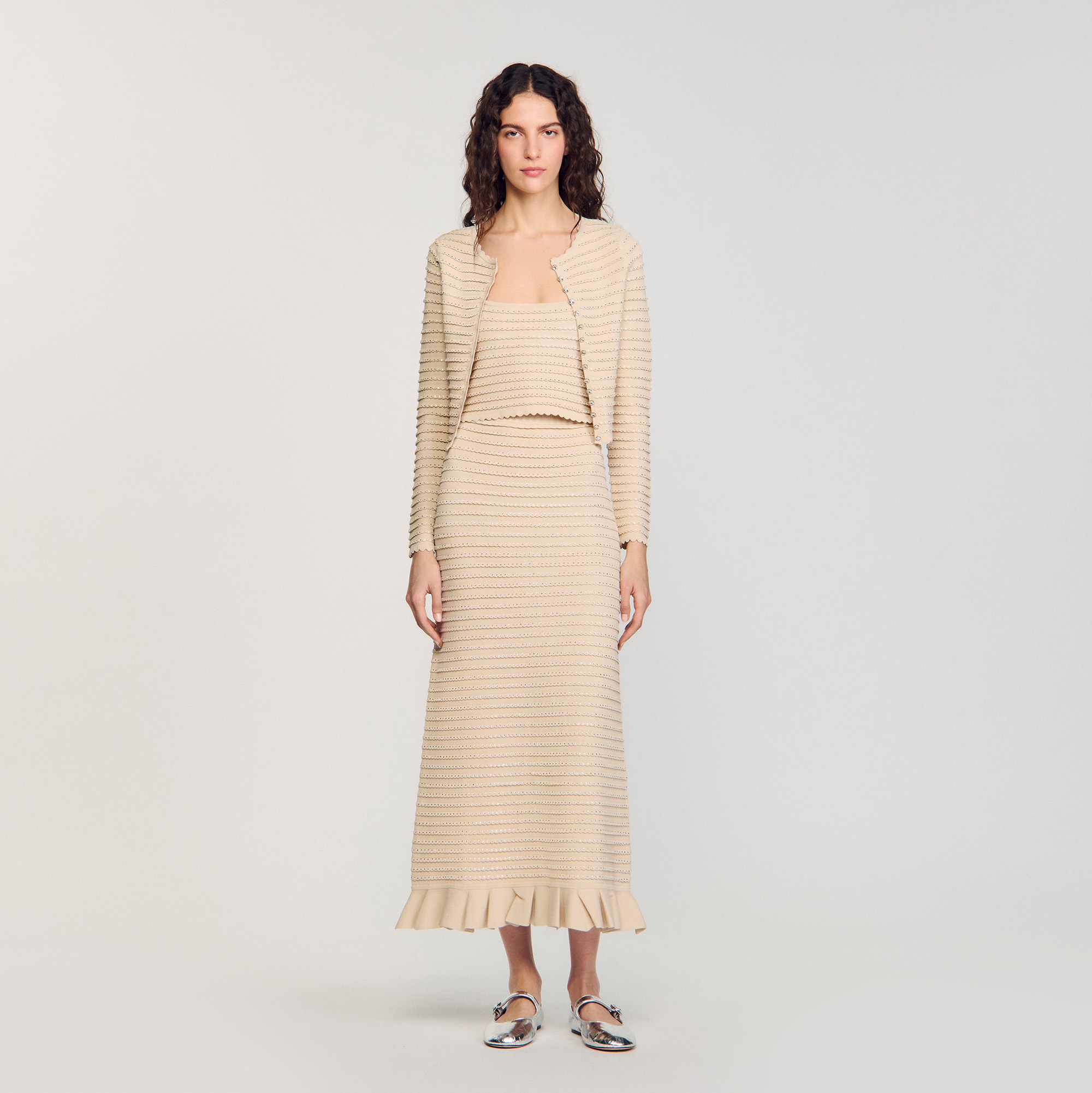 ANDMARY】Chloe knit skirt