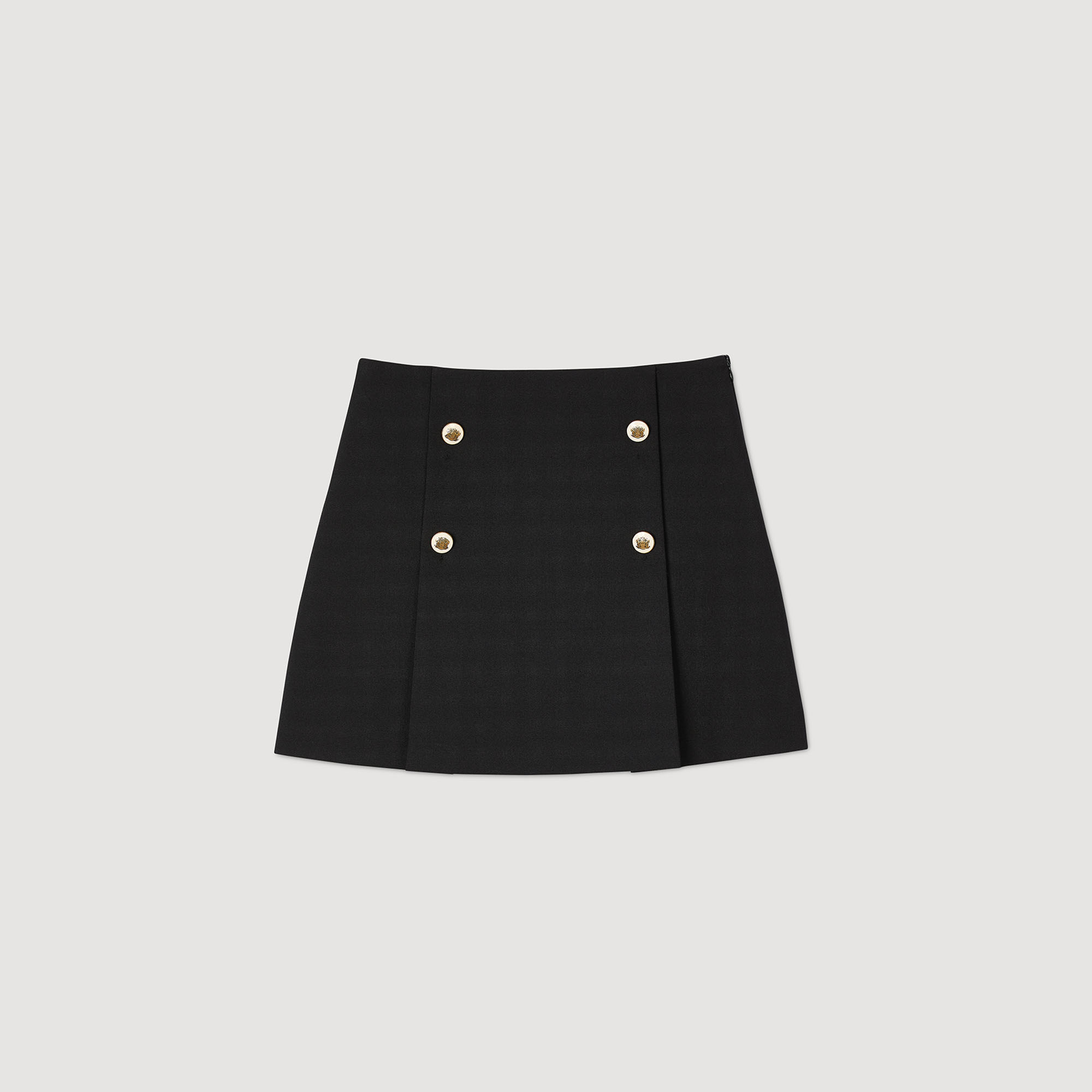 Short Pleated Skirt - Skirts & Shorts - Sandro-paris.com