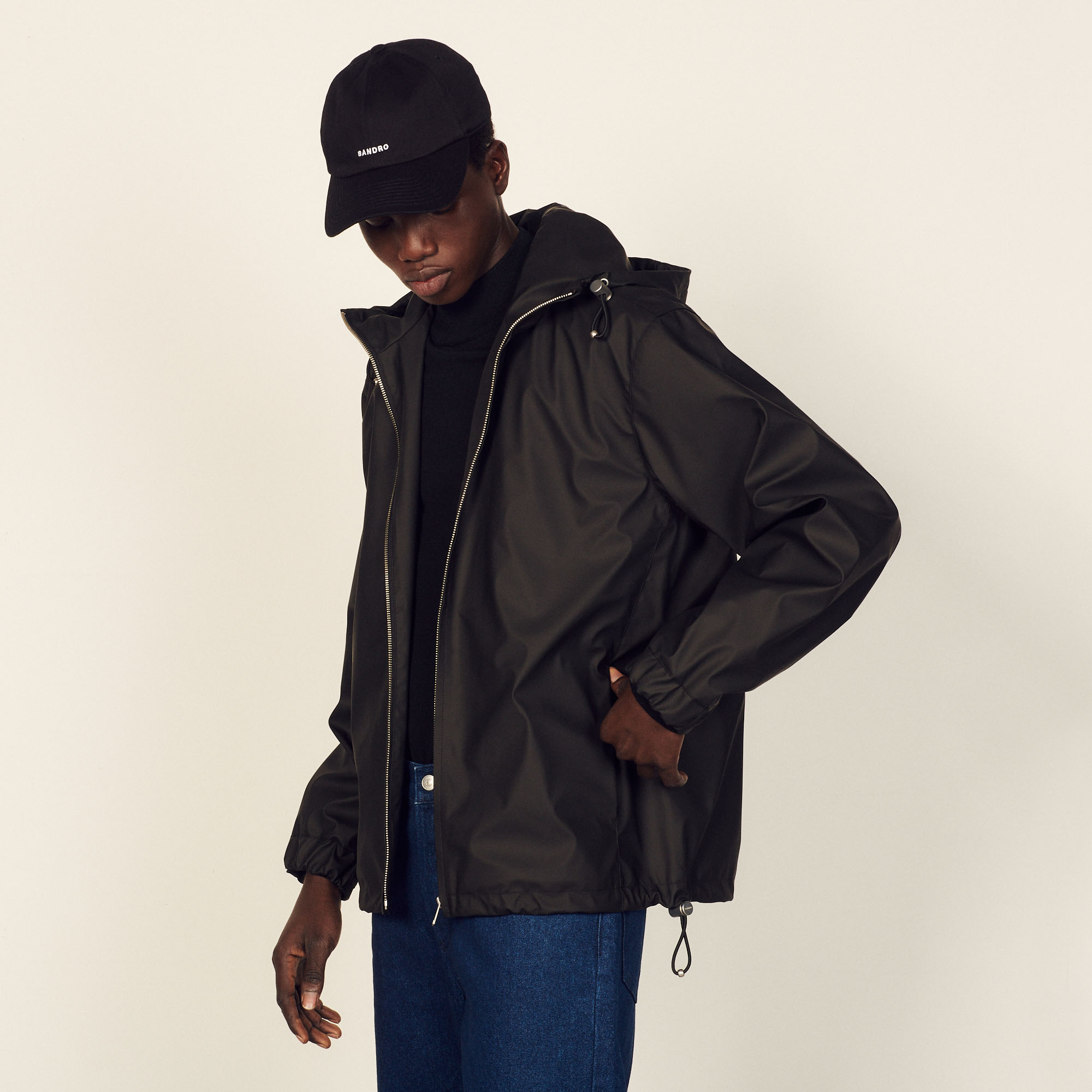 Sandro rain hotsell jacket