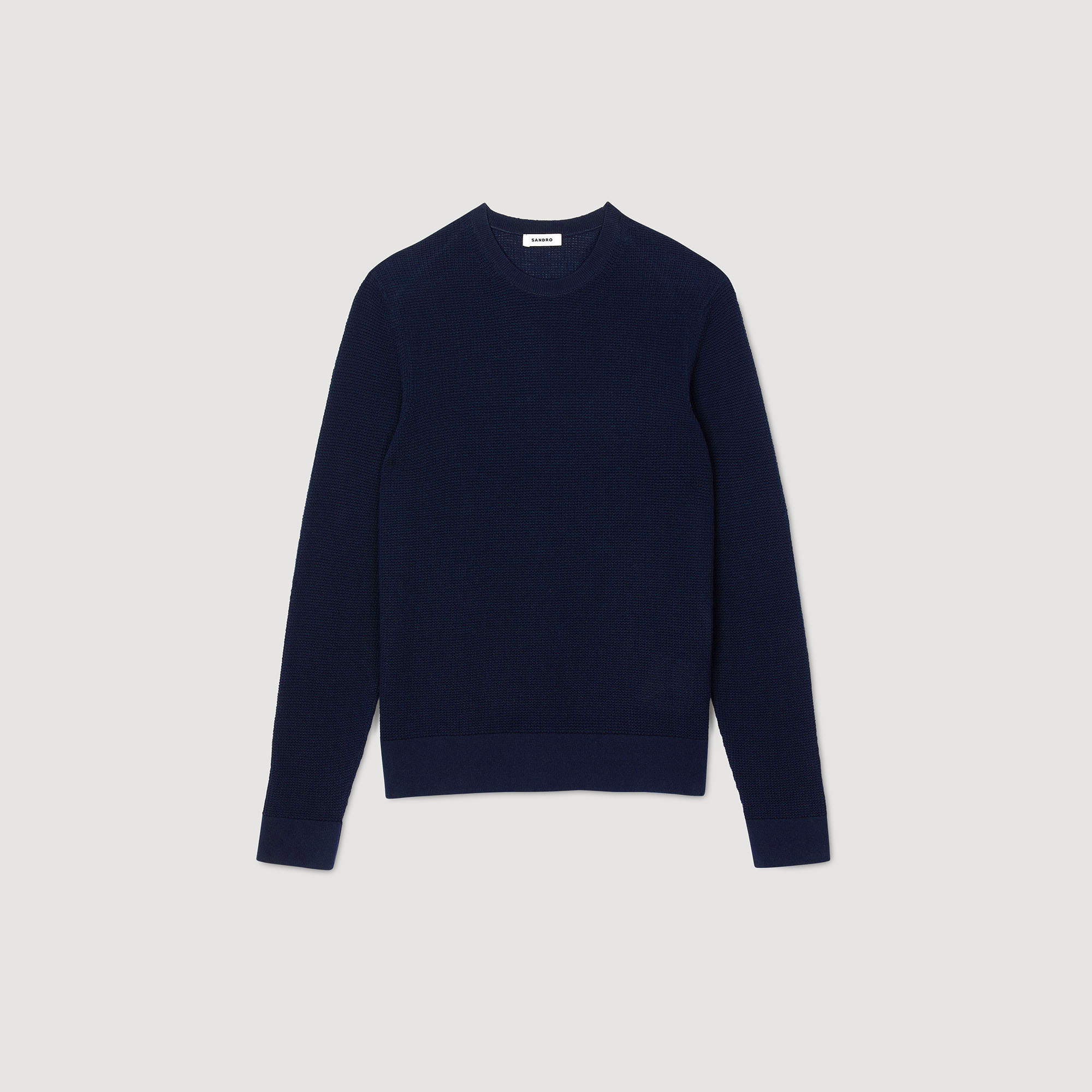 Textured Knit Jumper - Sweaters & Cardigans - Sandro-paris.com