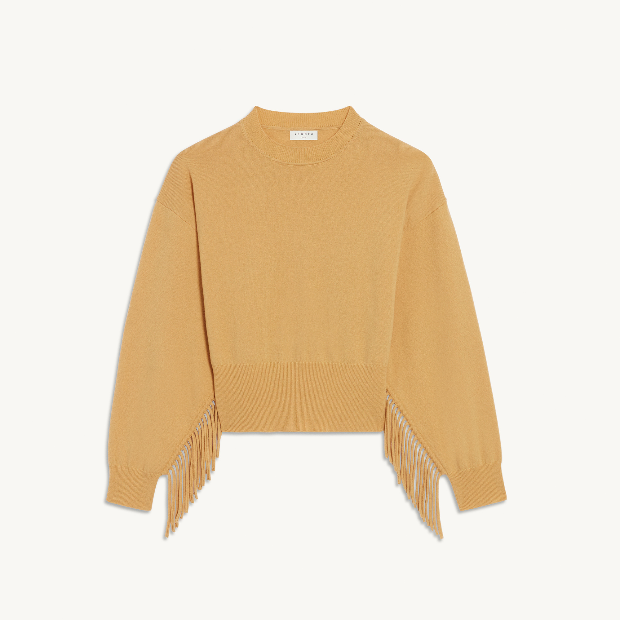 sandro wool and cashmere cardigan