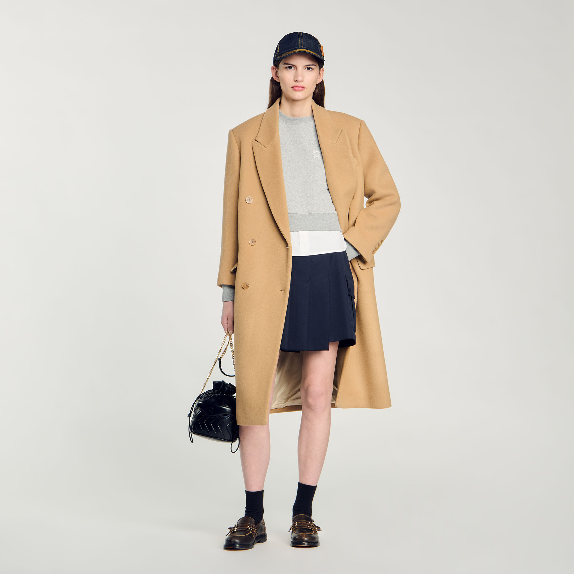 Layered Effect Sweatshirt - Blazers & Jackets - Sandro-paris.com