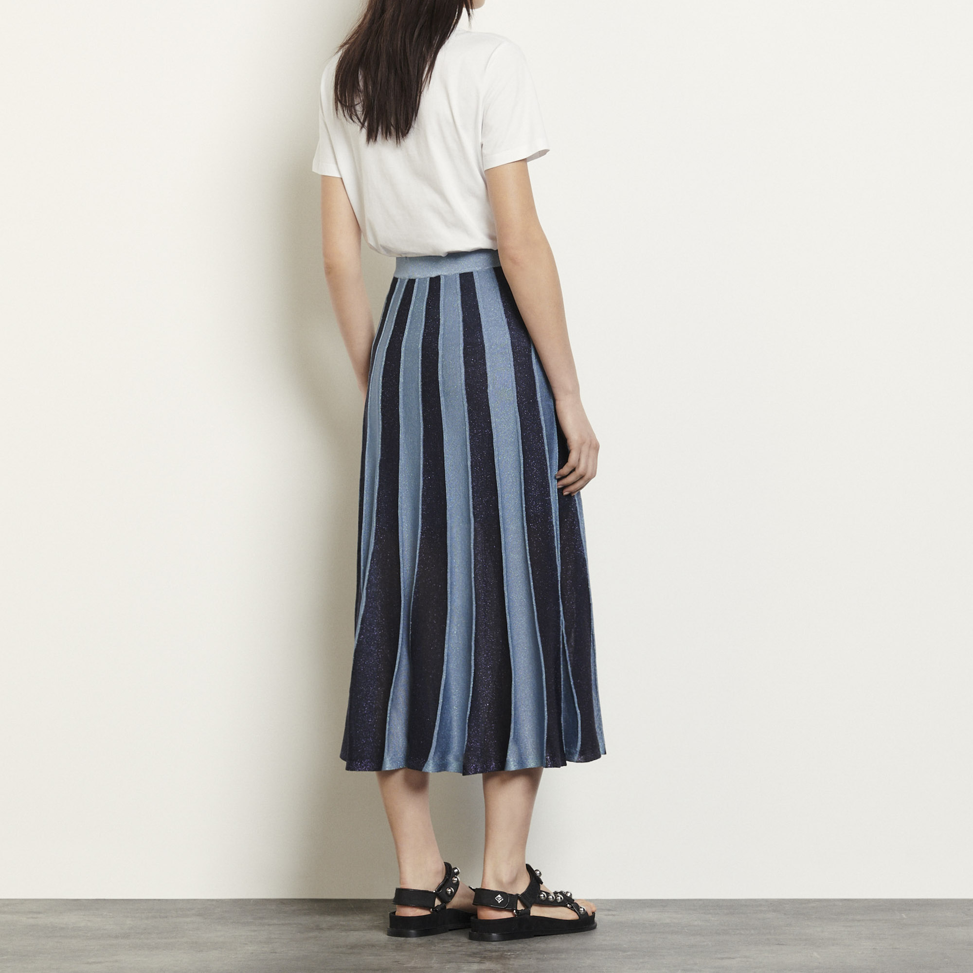 long knit skirt