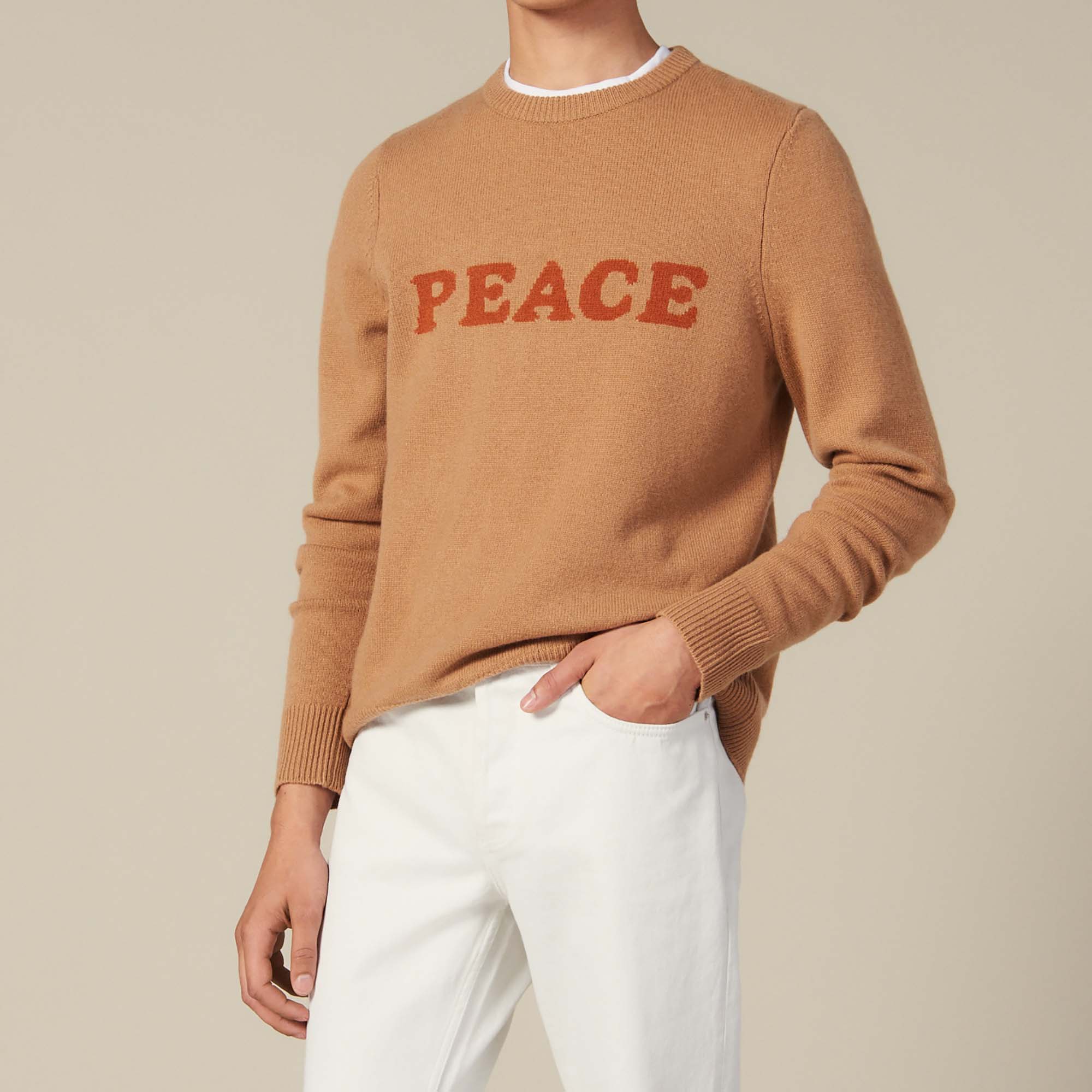 sandro wool and cashmere cardigan
