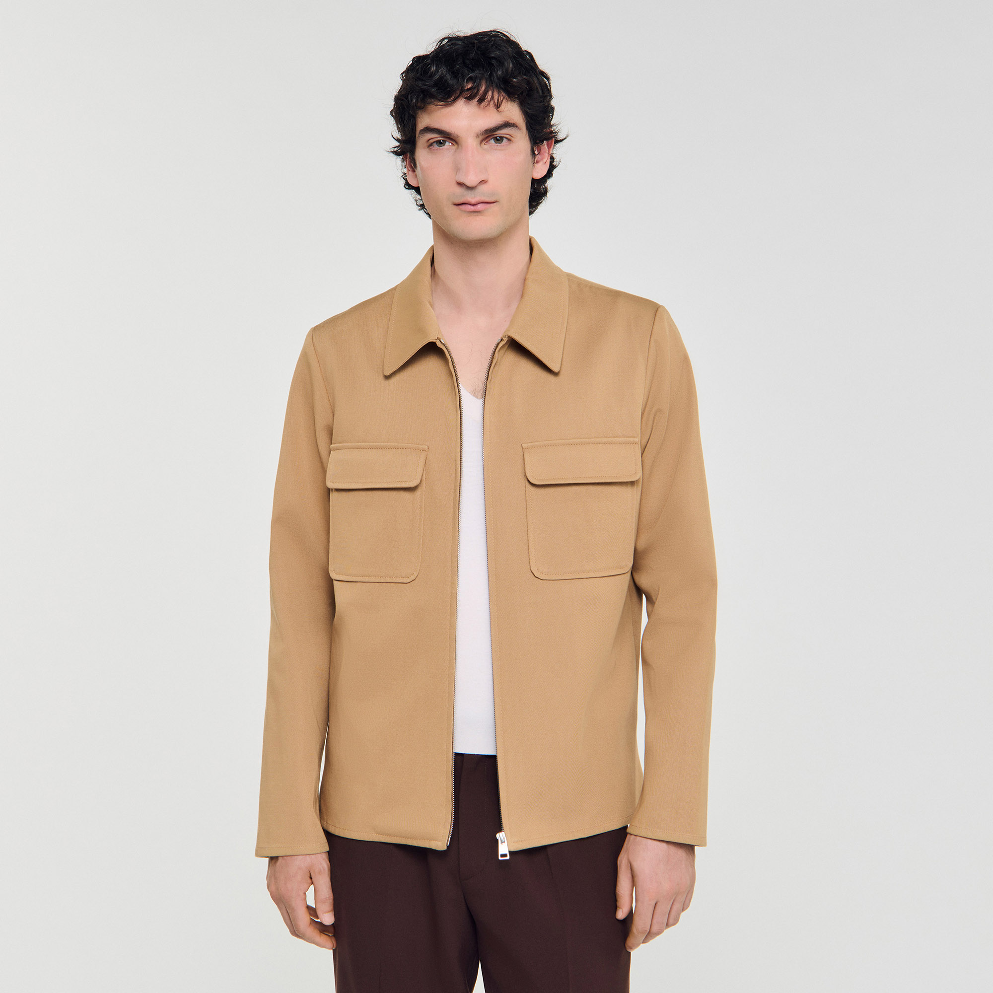 Zip-Up Jacket - Jackets & Coats - Sandro-paris.com