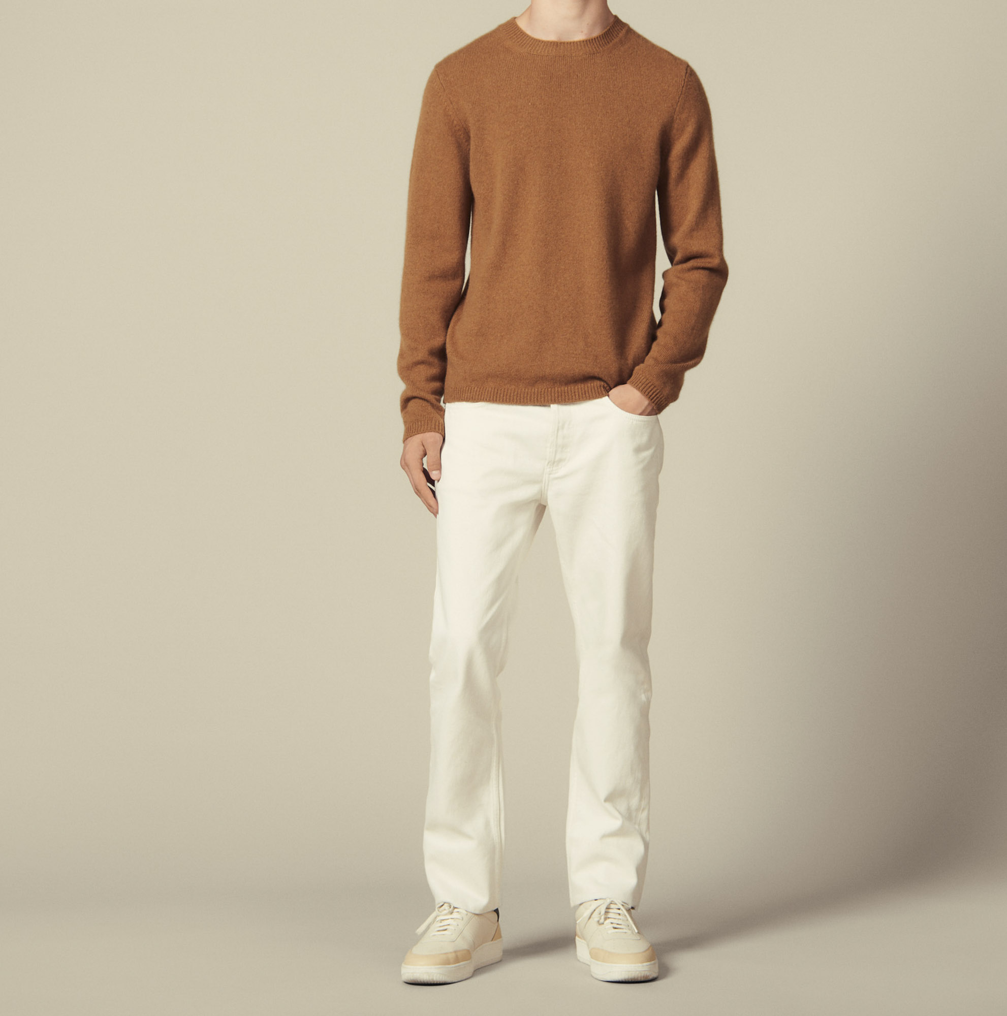 camel cashmere sweater mens