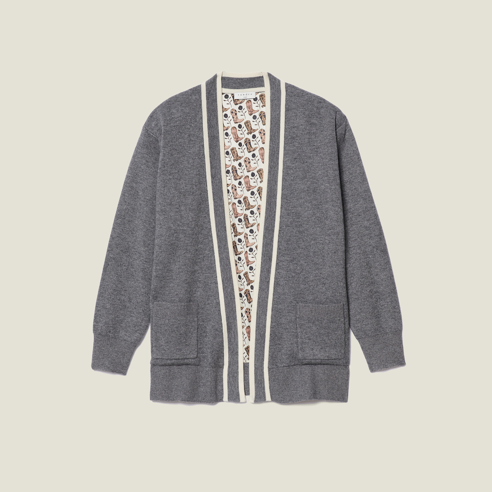 cardigan sandro paris