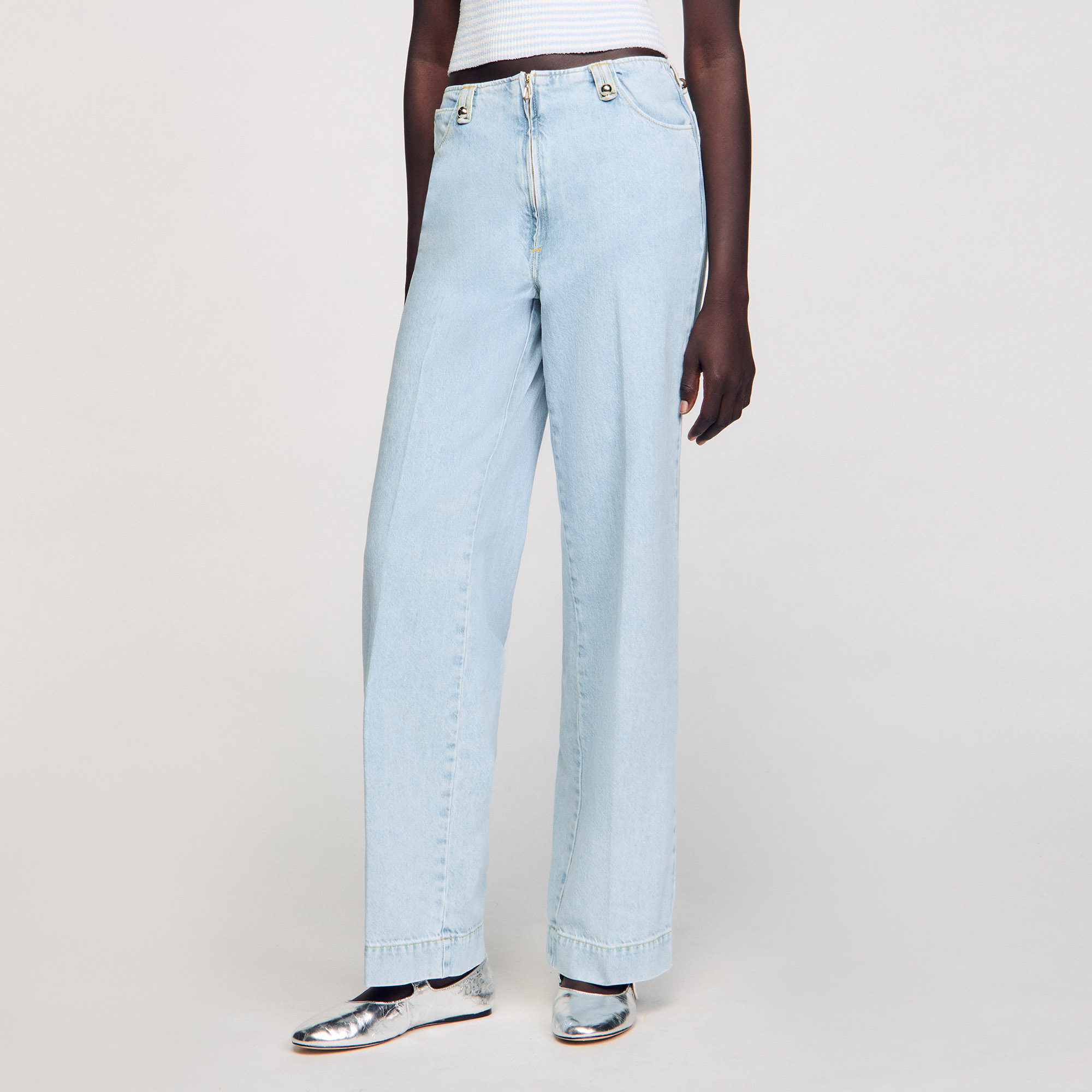 最終値下げ新品未使用alors paris 【Jean a】Bleu clair aLORS paris 【Jean a】Bleu clair サイズ1 - メルカリ