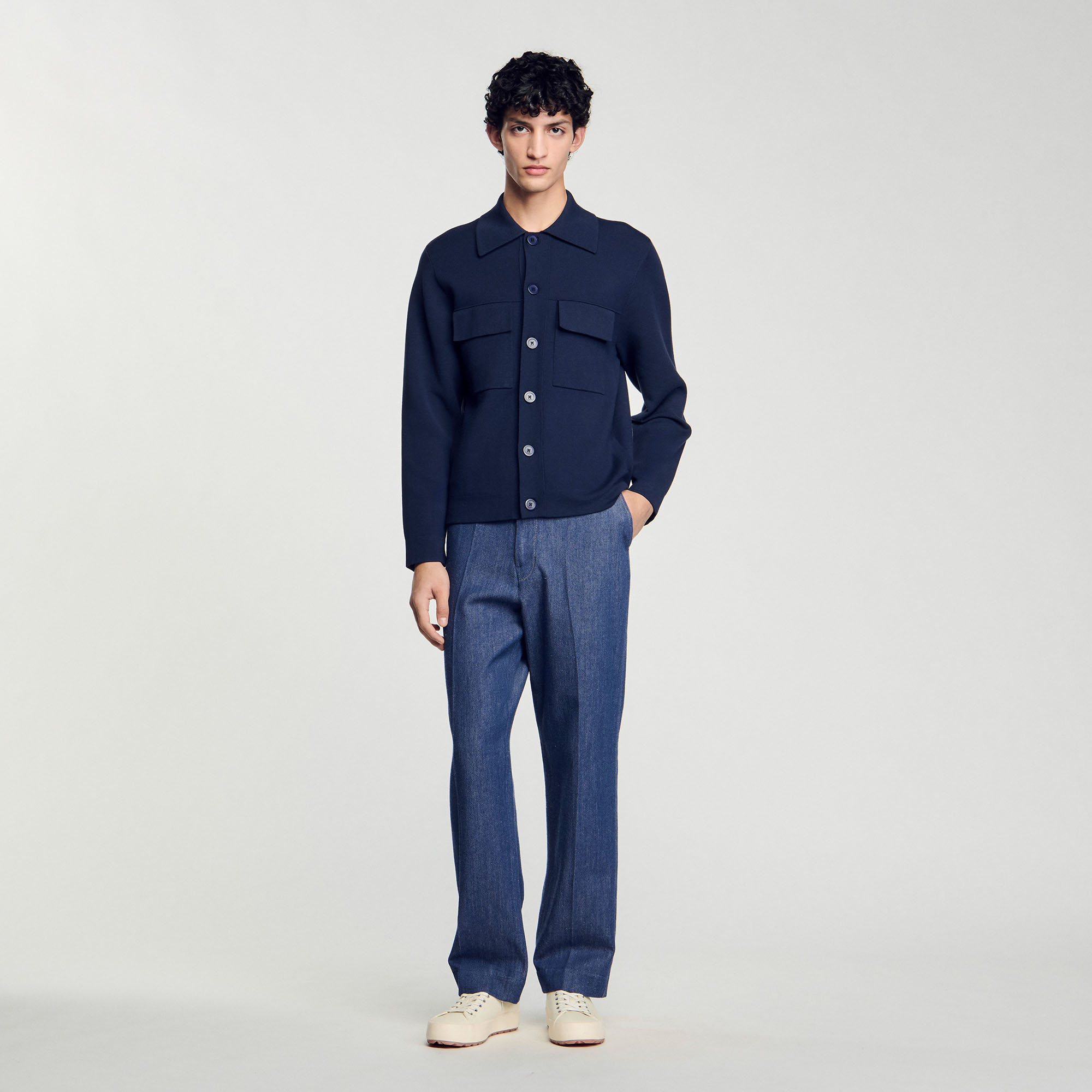 Knit Jacket - Sweaters & Cardigans - Sandro-paris.com