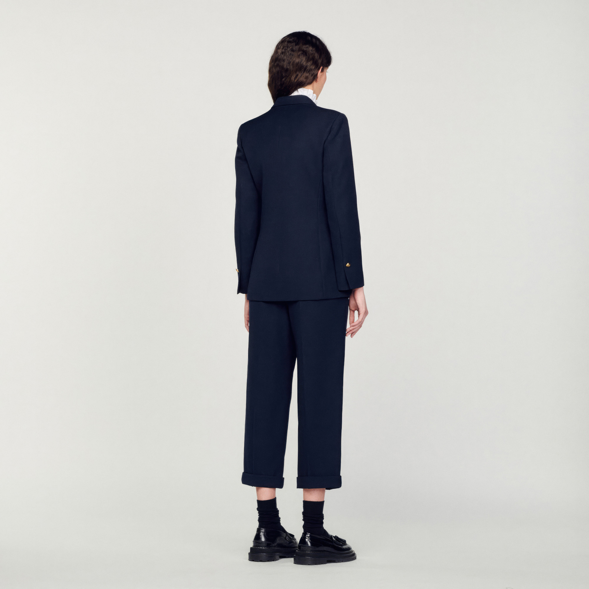 Double-Breasted Suit Jacket - Blazers & Jackets - Sandro