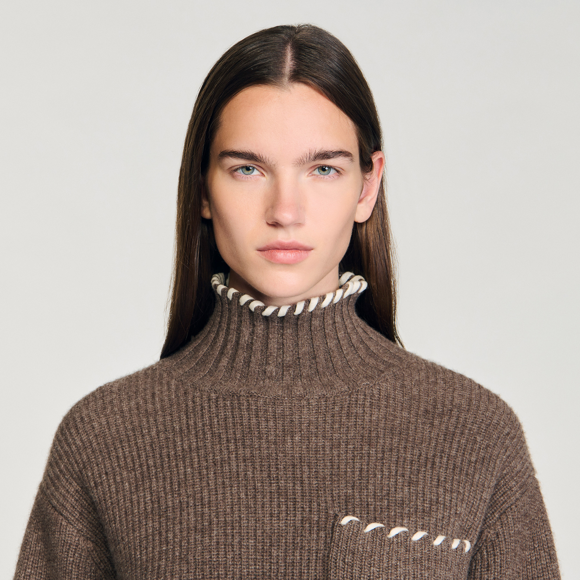 Oversized Turtleneck Jumper Sweaters Cardigans