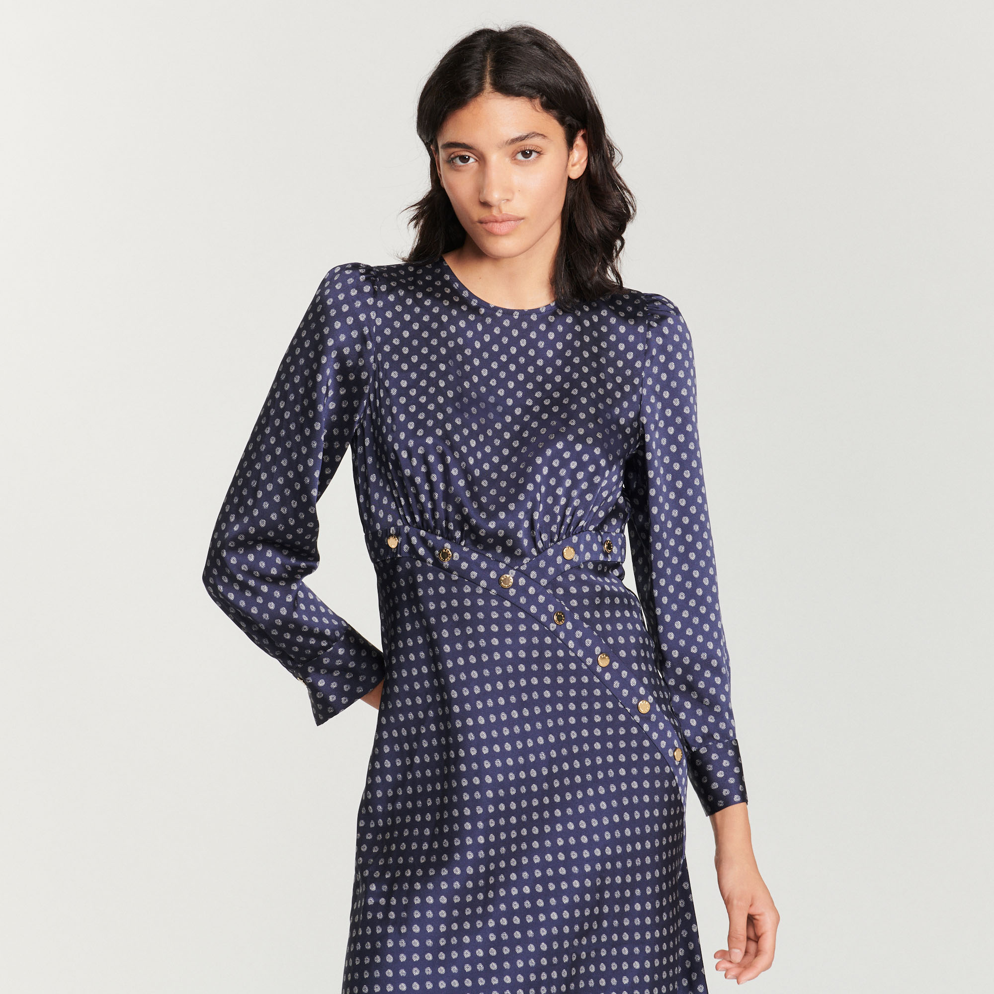 Sandro polka dot best sale dress