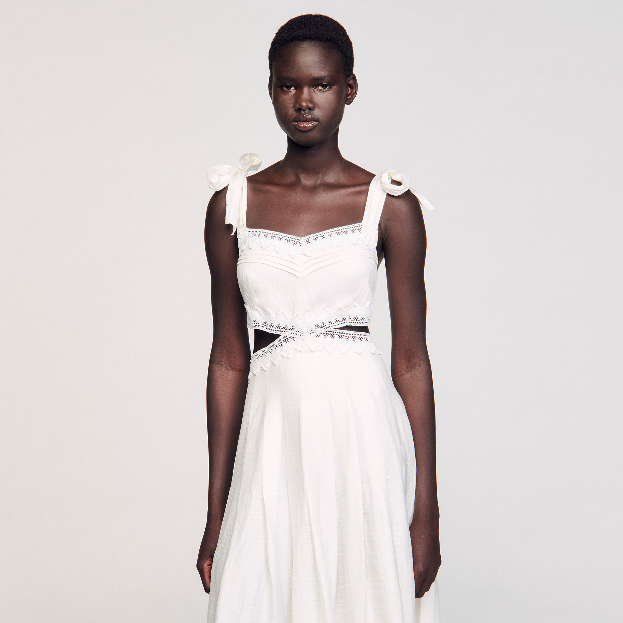 新品未使用 ANDMARRY Sandra lace dress 【beige】 ANDMARY】Sandra lace dress