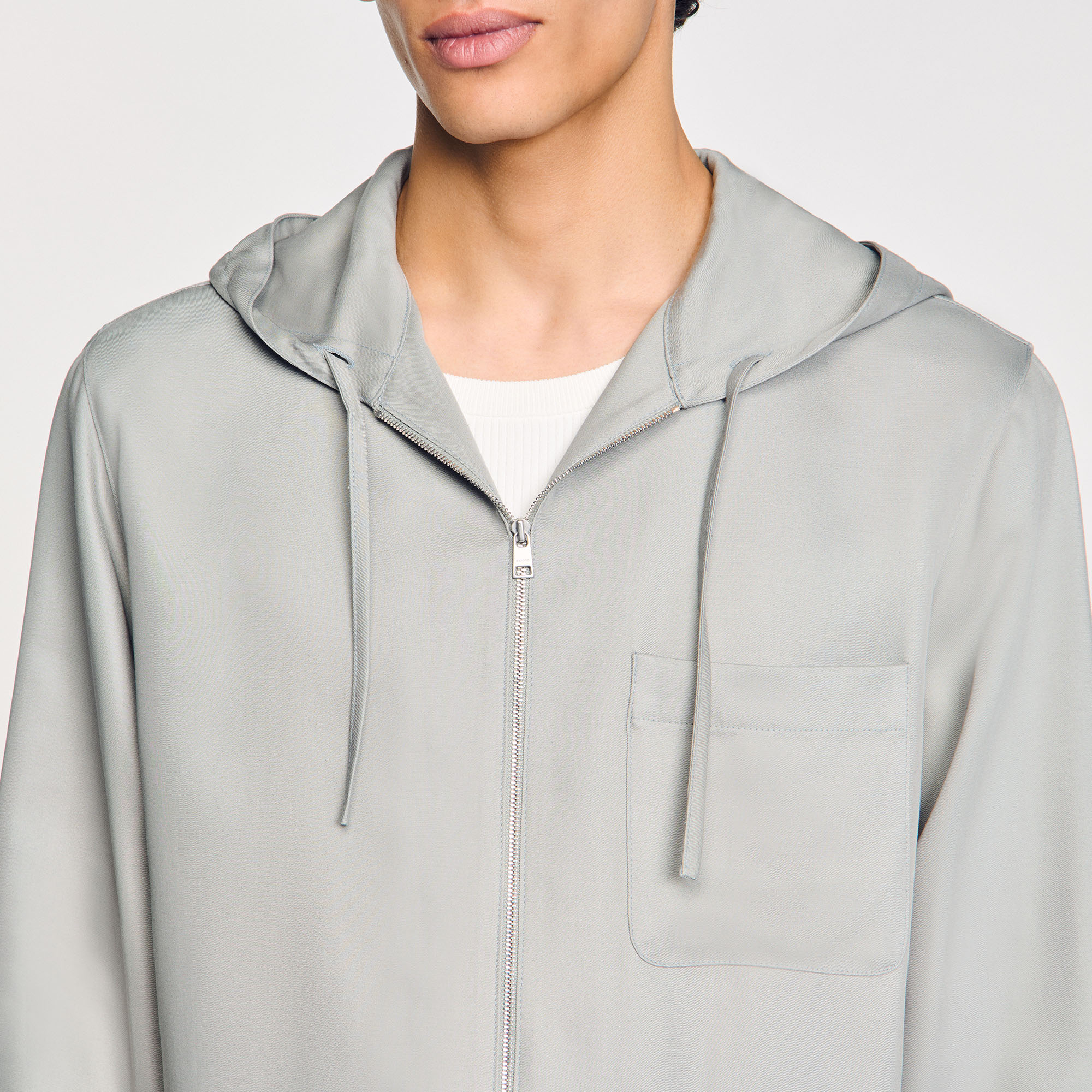 SANDRO ニットジャケット SANDRO ニットジャケット | ブラック | FARFETCH JP