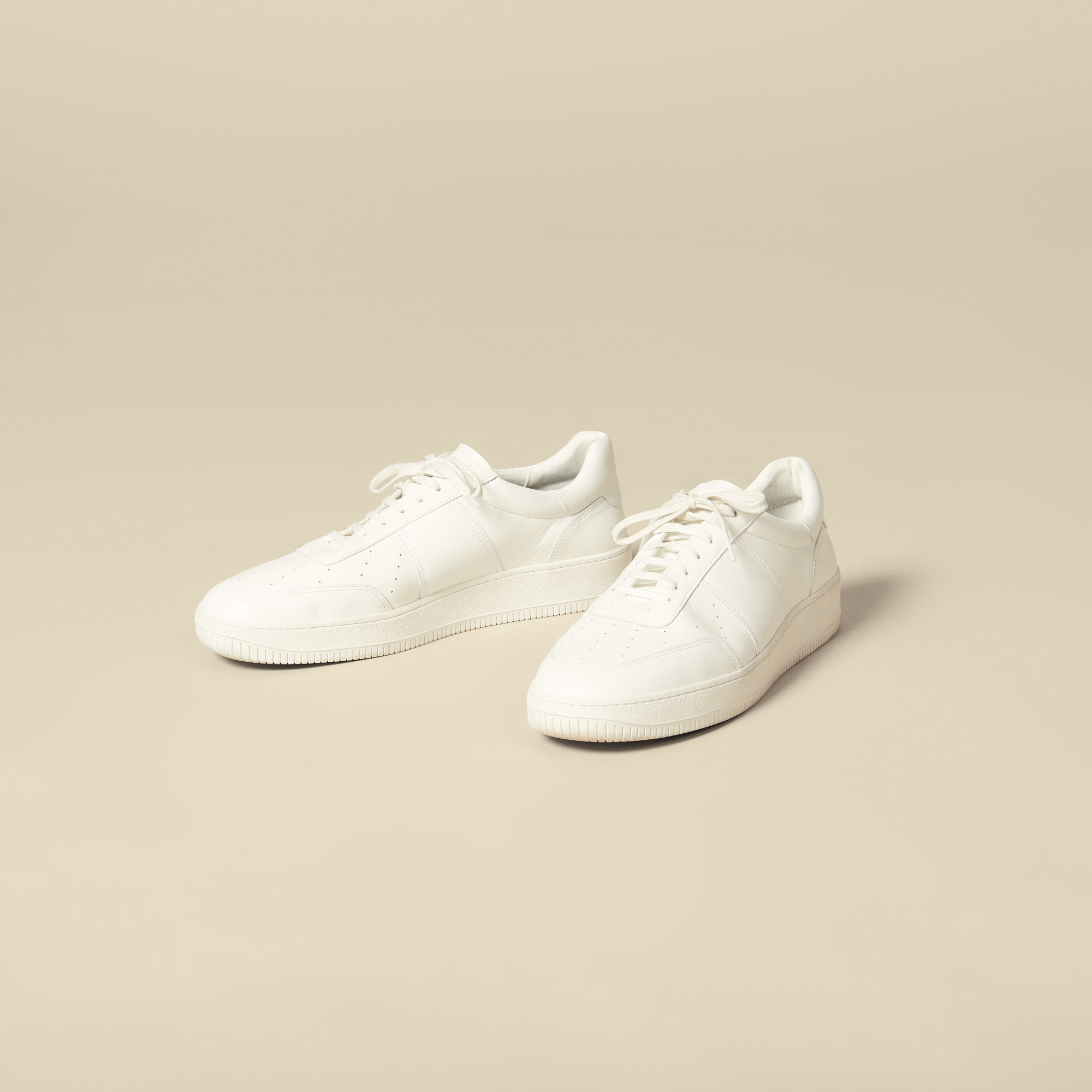 sandro white sneakers