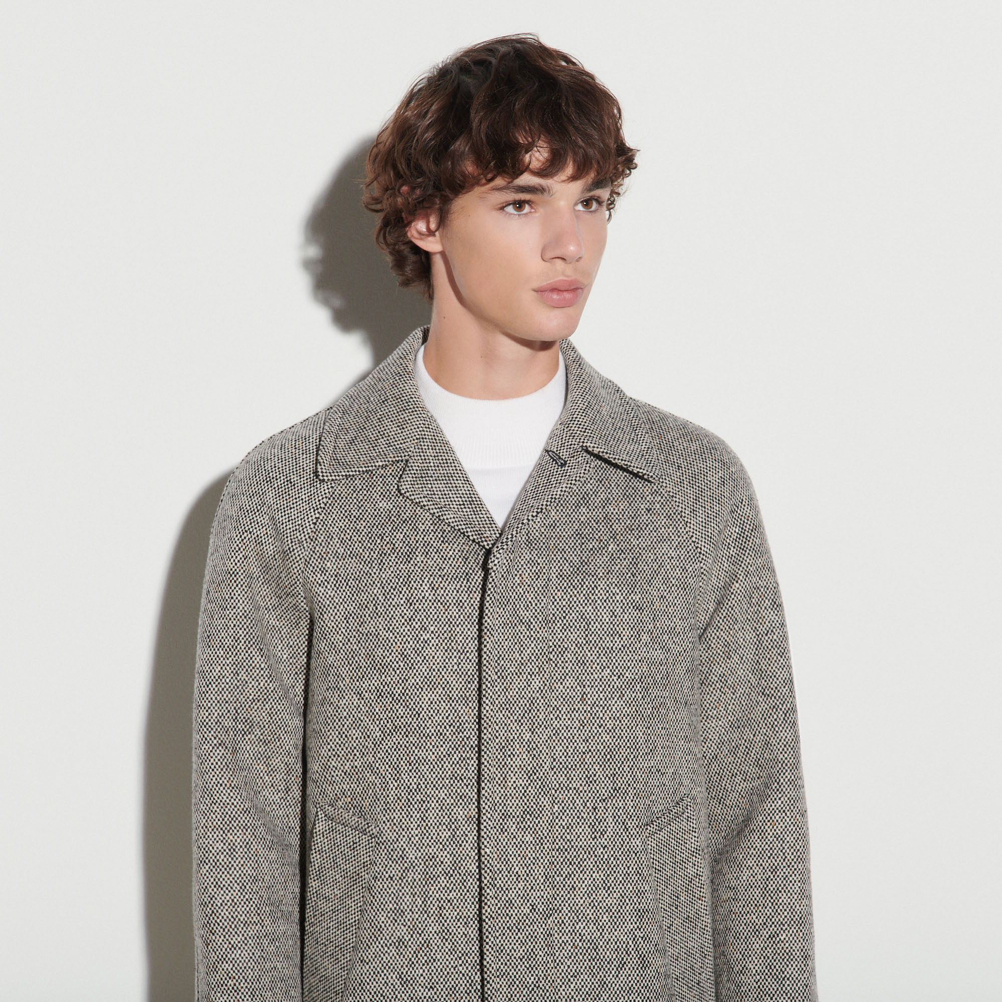 Long Wool Coat - Trench coats & Coats - Sandro-paris.com